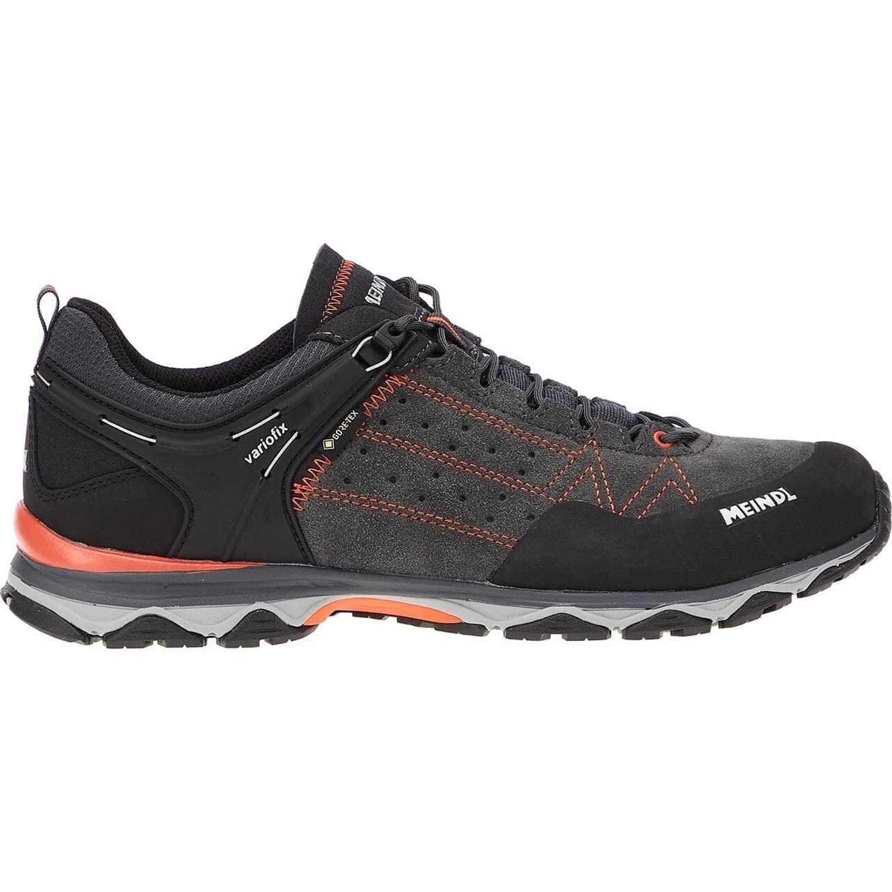 Meindl Mens Ontario GTX (Sort (BLACK/ORANGE) 45)