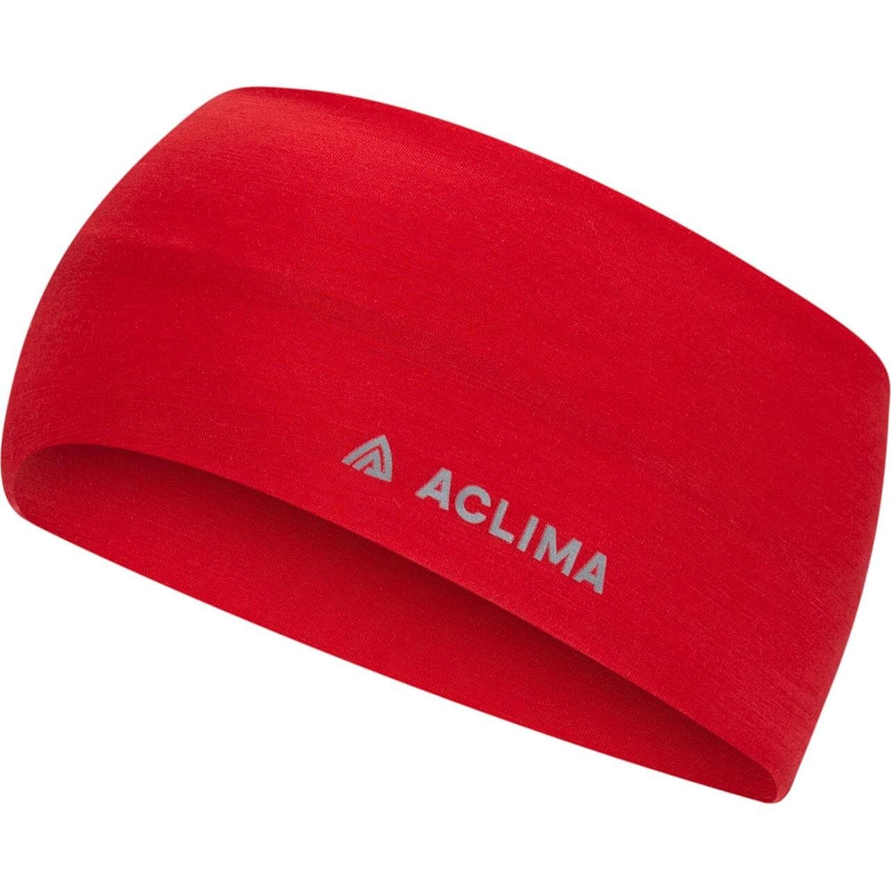 Aclima Lightwool Headband (Rød (BARBADOS CHERRY) Medium)