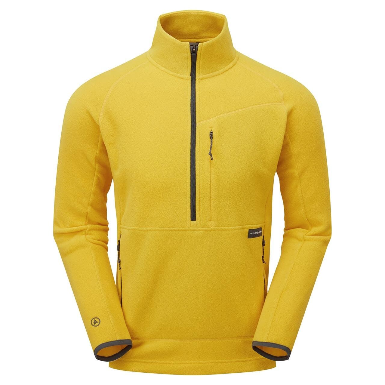 Artilect Mens Halfmoon Bio Pullover (Gul (HOT SPOT) Large)