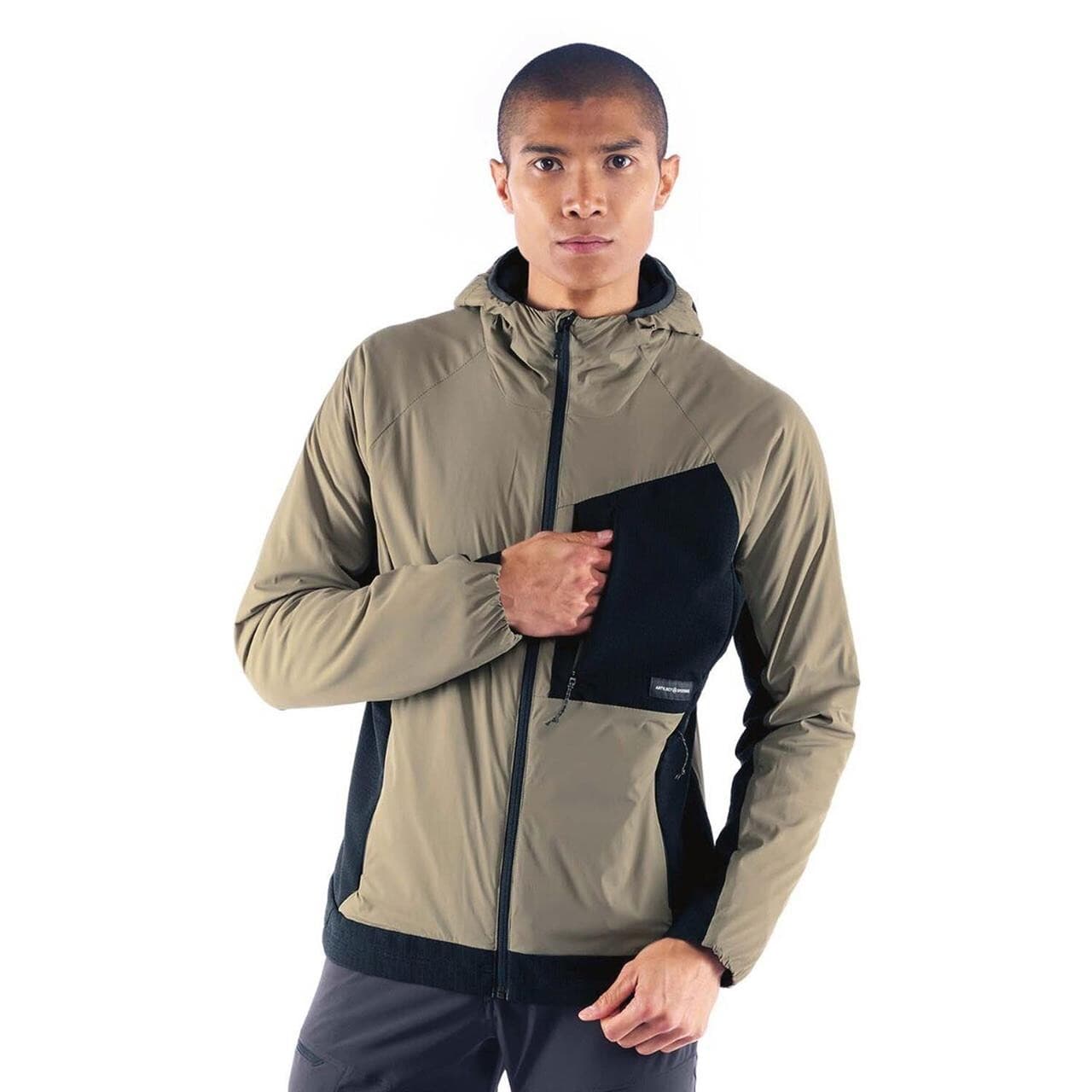 Artilect Mens Darkstart Fusion Jacket (Beige (CLAY/BLACK) Small)
