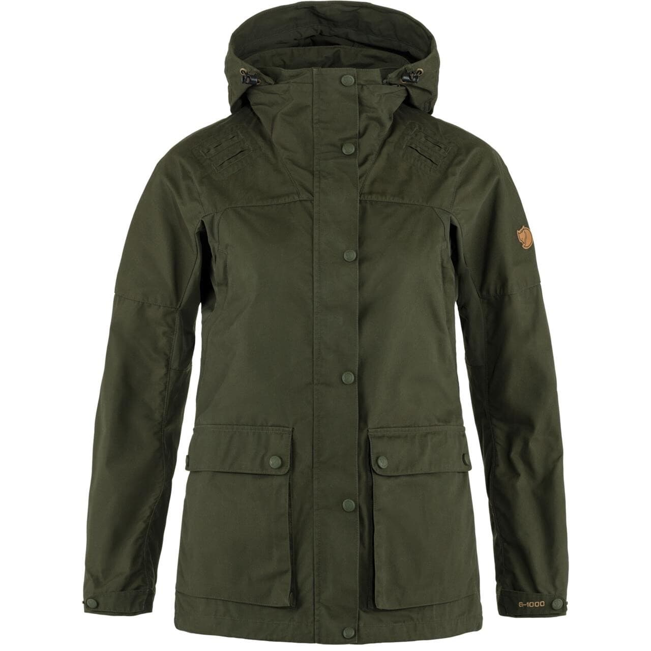 Fjällräven Womens Forest Hybrid Jacket (Grøn (DEEP FOREST/662) Medium)