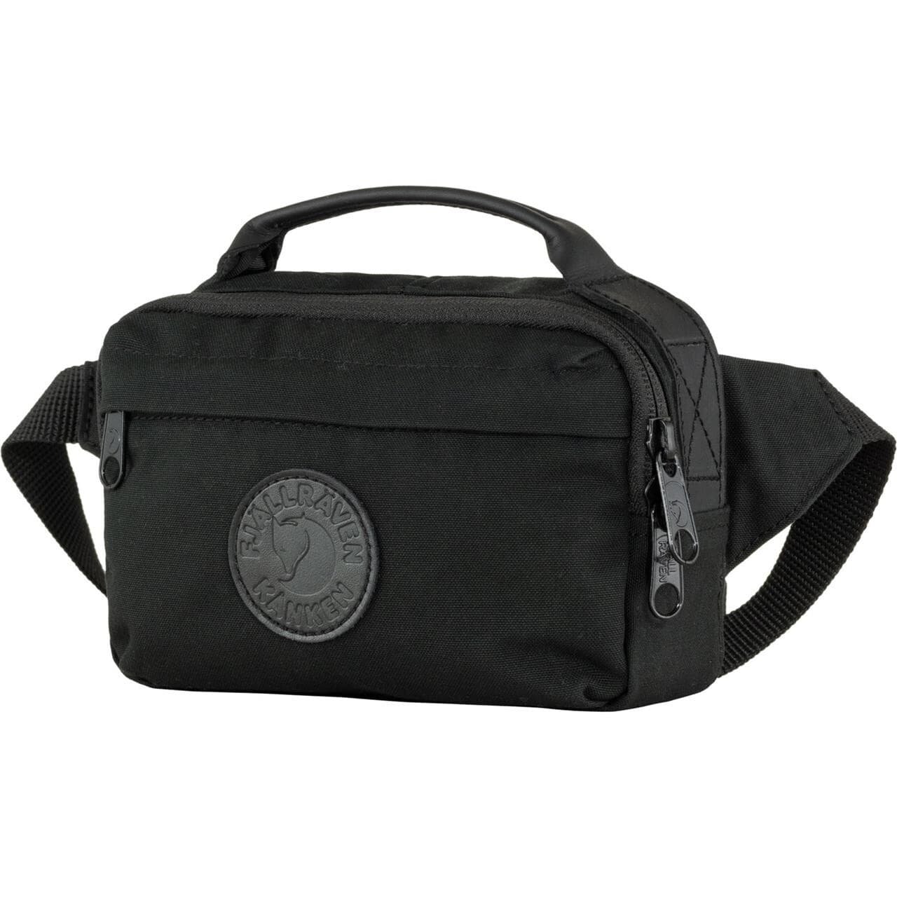 Fjällräven Kånken No. 2 Black Hip Pack (Sort (BLACK/550))