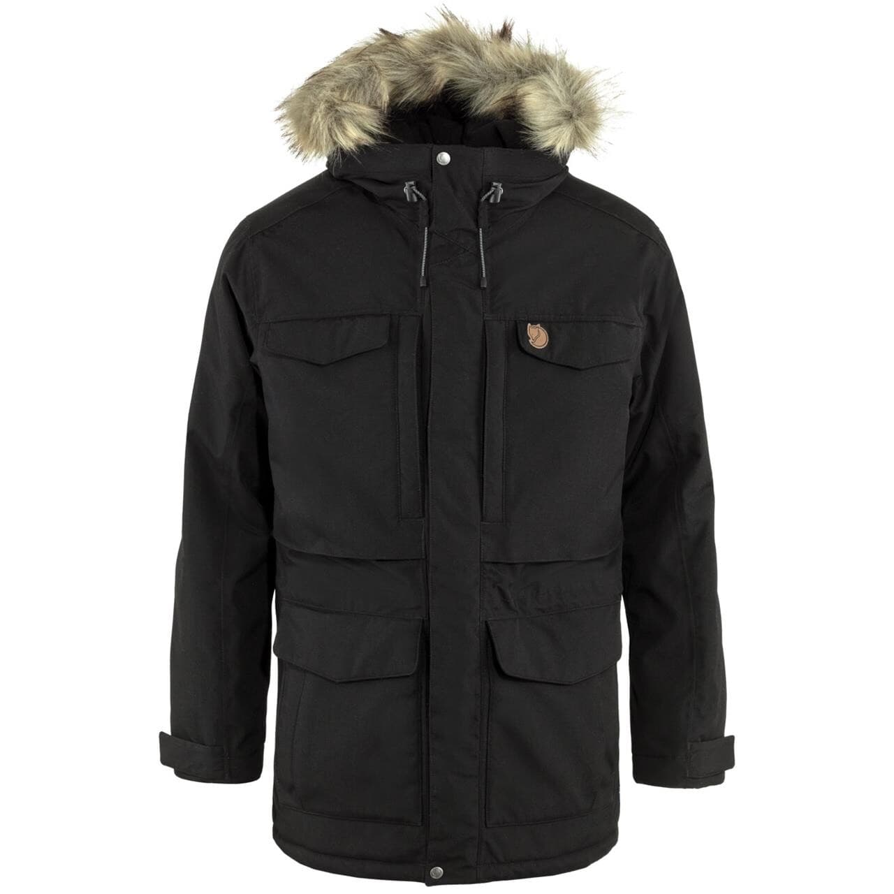 Fjällräven Mens Nuuk Parka (Sort (BLACK/550) XX-large)