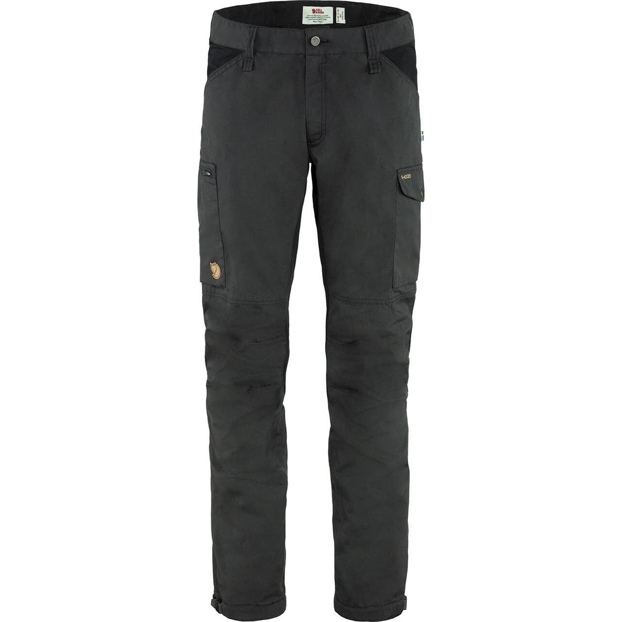 Fjällräven Mens Kaipak Trousers (Grå (DARK GREY-BLACK/030-550) 58 lang)