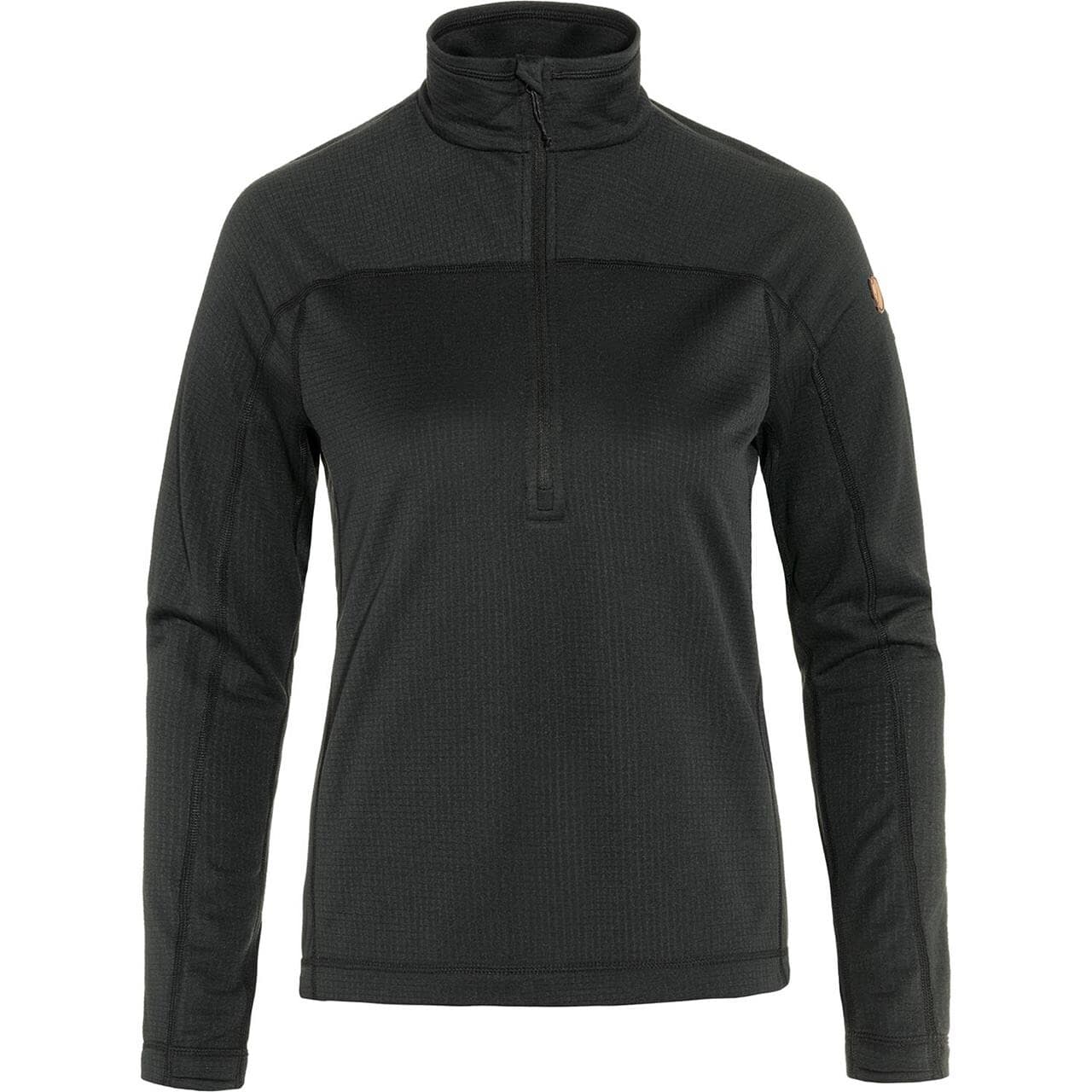 Fjällräven Womens Abisko Lite Fleece Half Zip (Sort (BLACK/550) X-small)