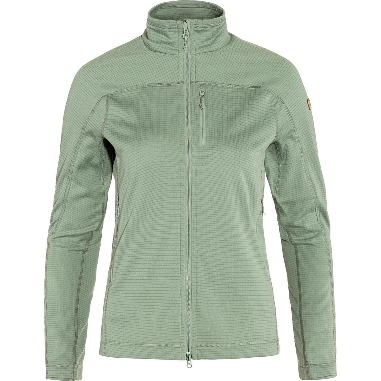 Fjällräven Womens Abisko Lite Fleece Jacket (Grøn (MISTY GREEN/674) Large)