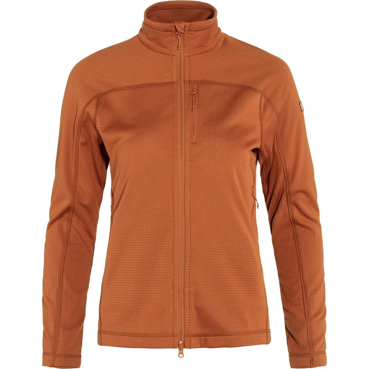 Fjällräven Womens Abisko Lite Fleece Jacket (Brun (TERRACOTTA BROWN/243) Large)
