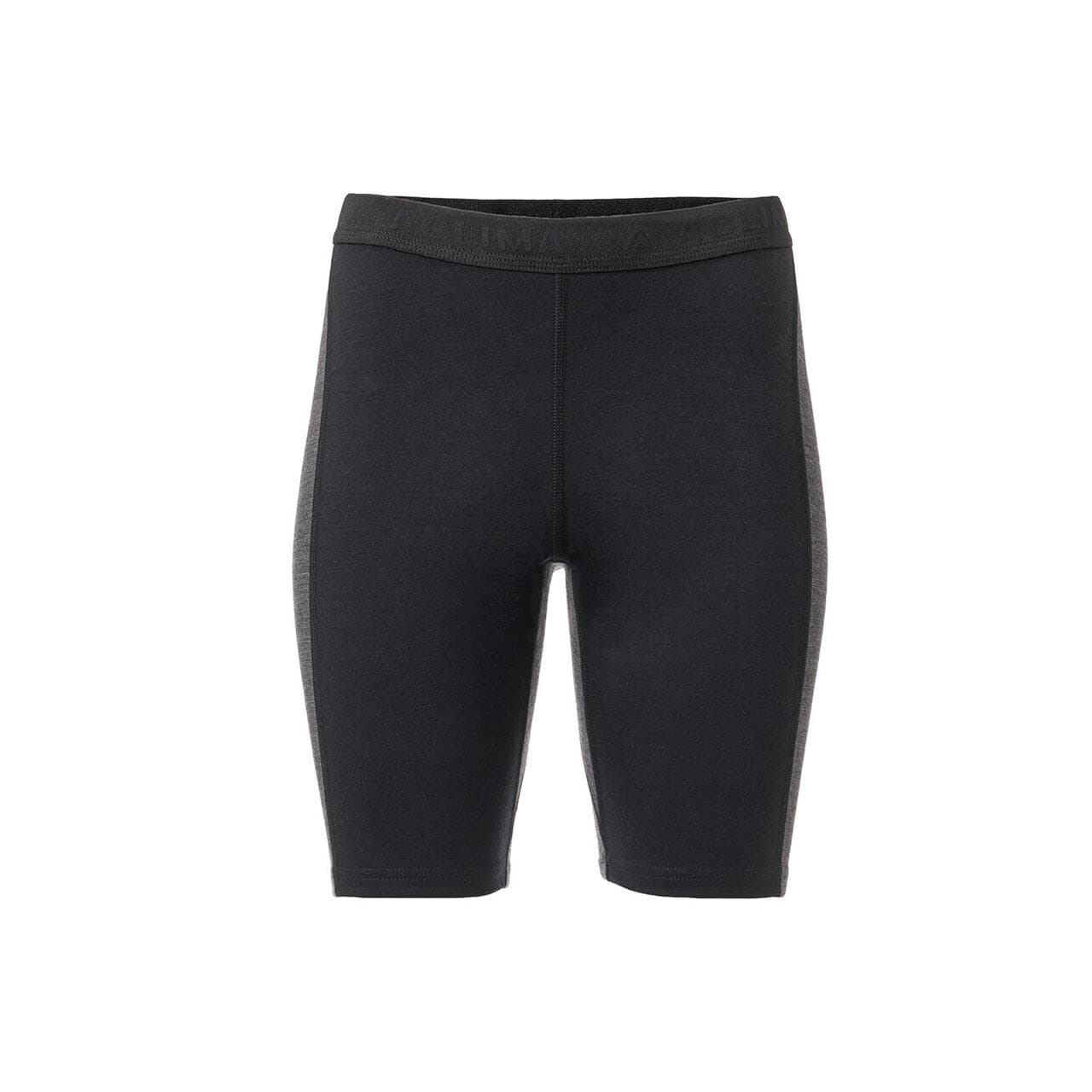 Aclima Womens WarmWool Long Shorts W/WindWool (Sort (JET BLACK/MARENGO) X-large)