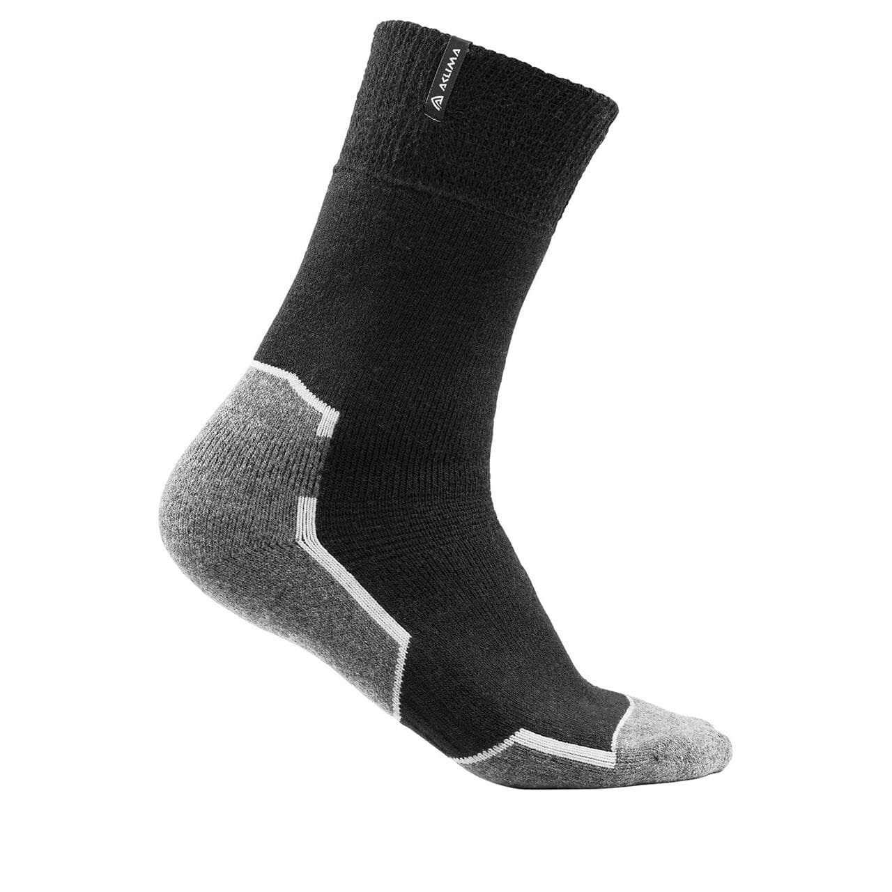 Aclima WarmWool Socks (Sort (JET BLACK) 32-35)