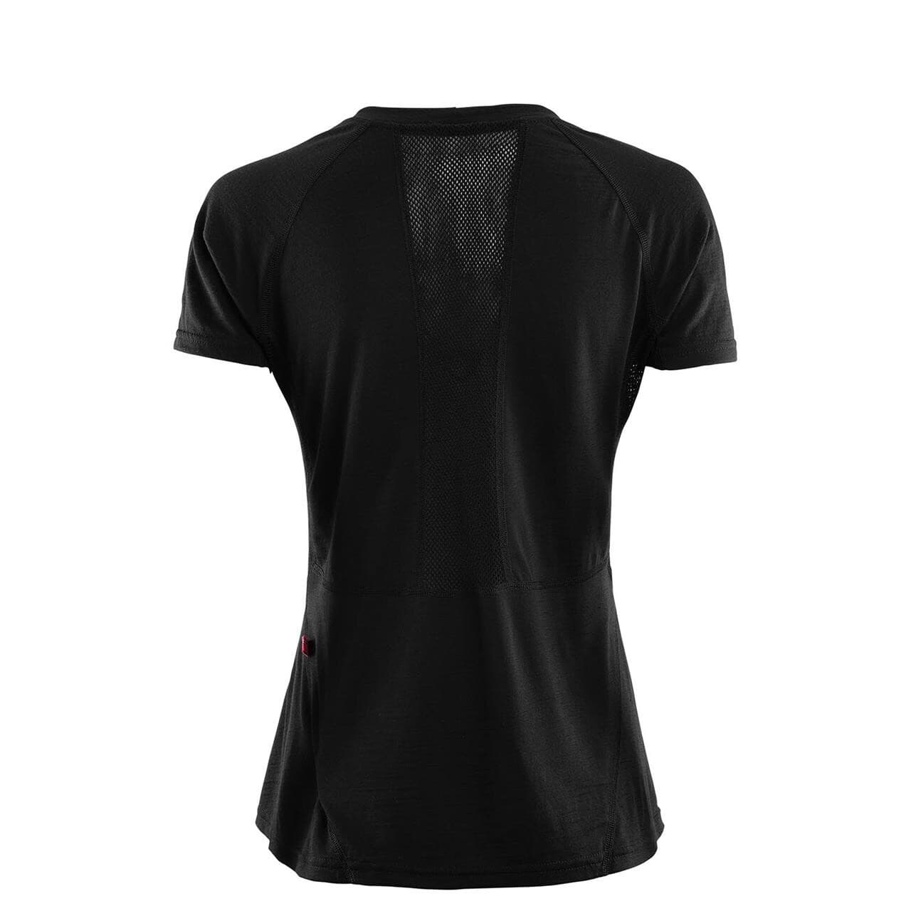Aclima Womens LightWool Sports T-shirt (Sort (JET BLACK) Small)