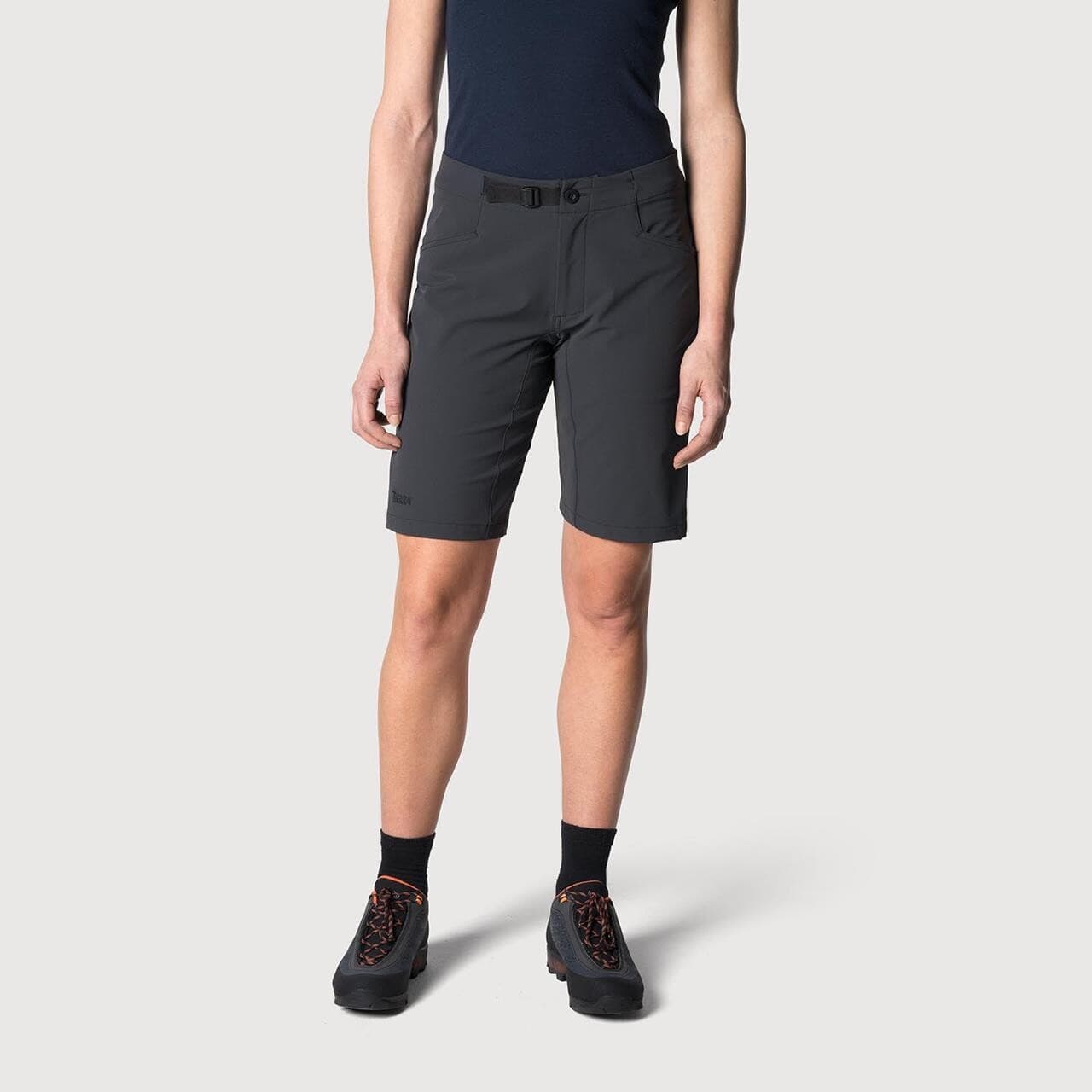 Tierra Womens Off-Course Shorts - 11" (Sort (BLACK/ASPHALT) 38)