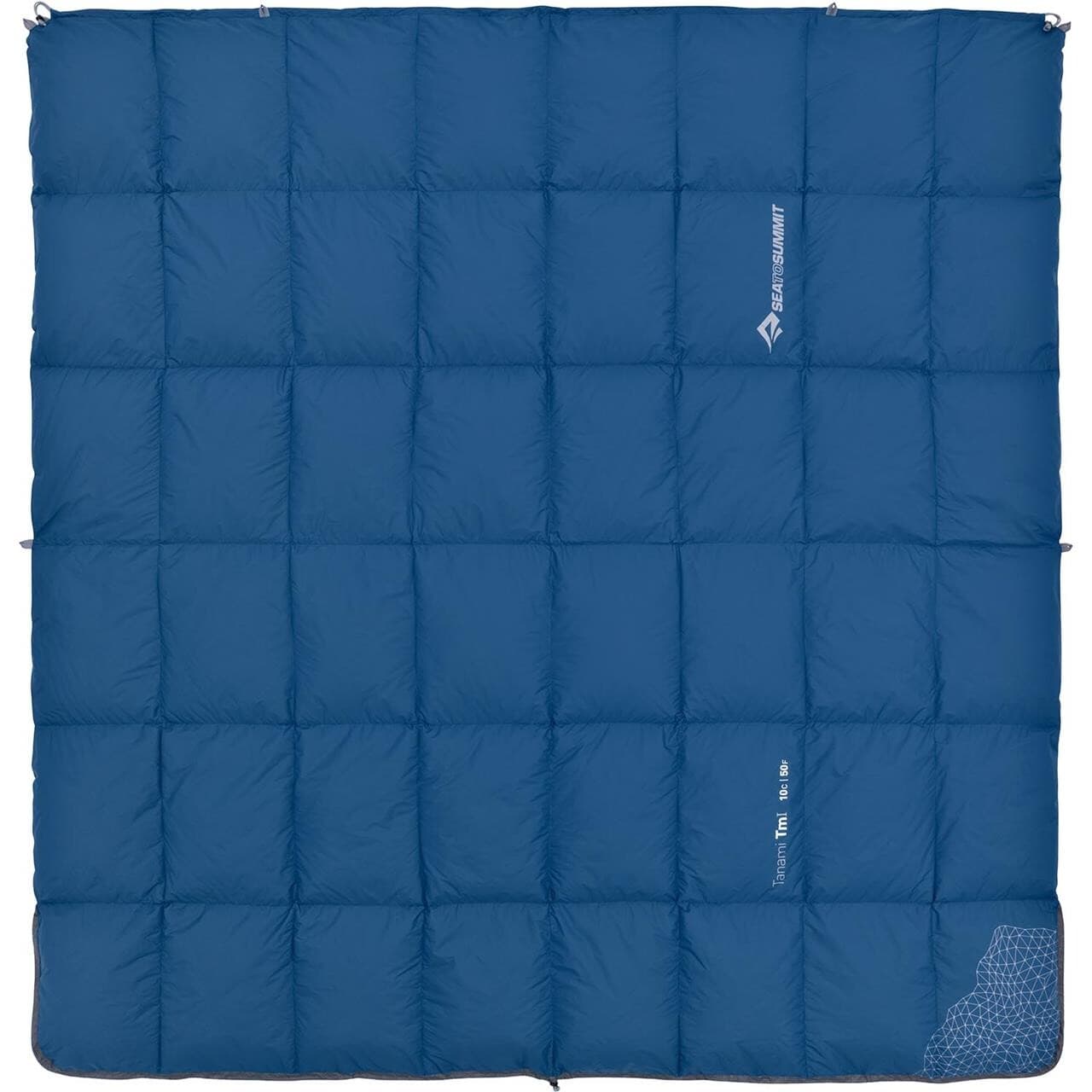 Sea to Summit Tanami TmI Down Camping Comforter Queen (Blå (DENIM BLUE))