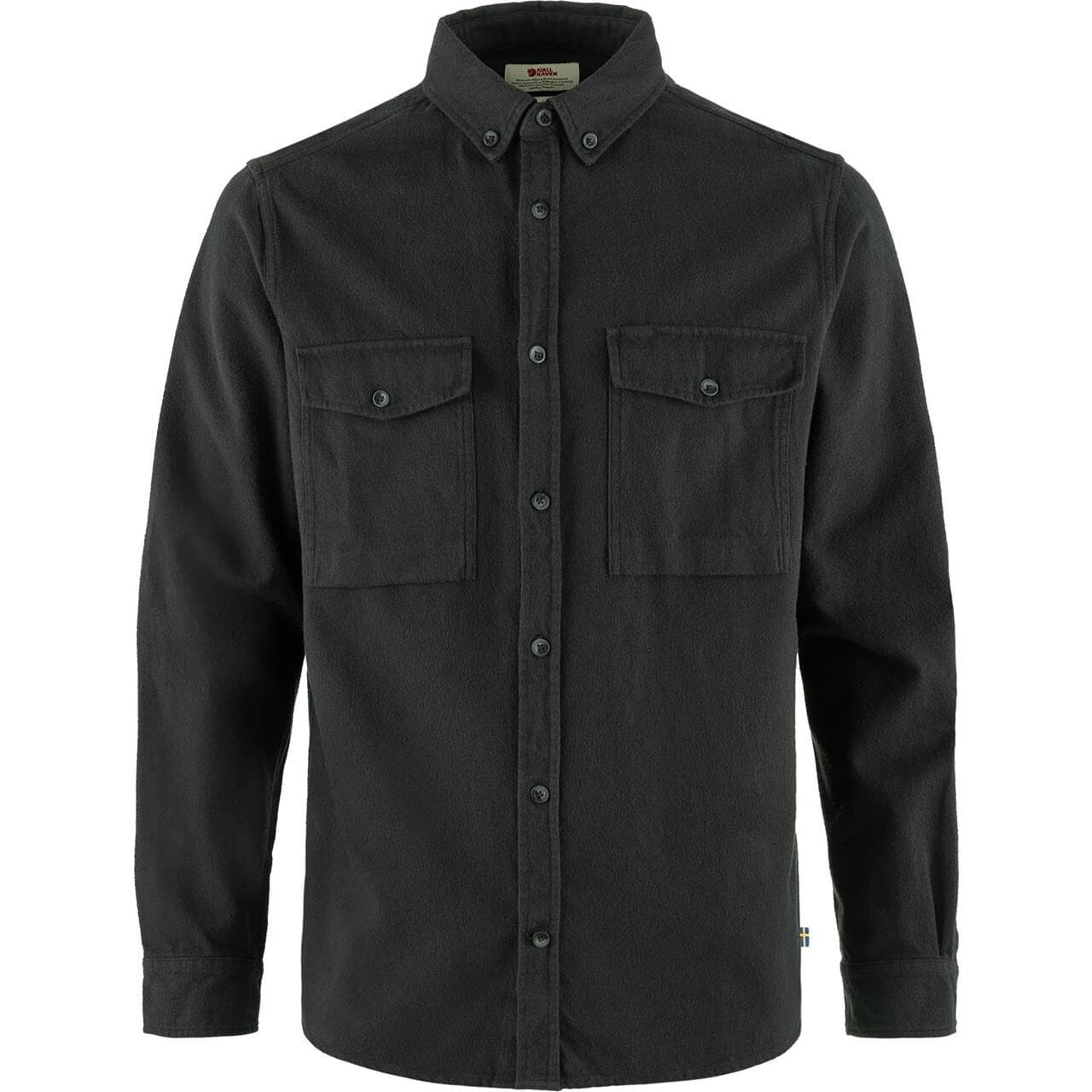 Fjällräven Mens Övik Twill Shirt (Grå (DARK GREY-DARK GREY/030-030) Small)