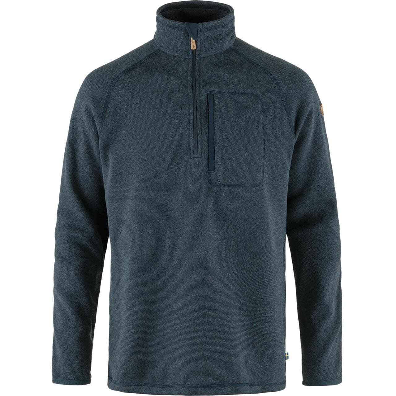 Fjällräven Mens Övik Fleece Half Zip (Blå (NAVY/560) Small)