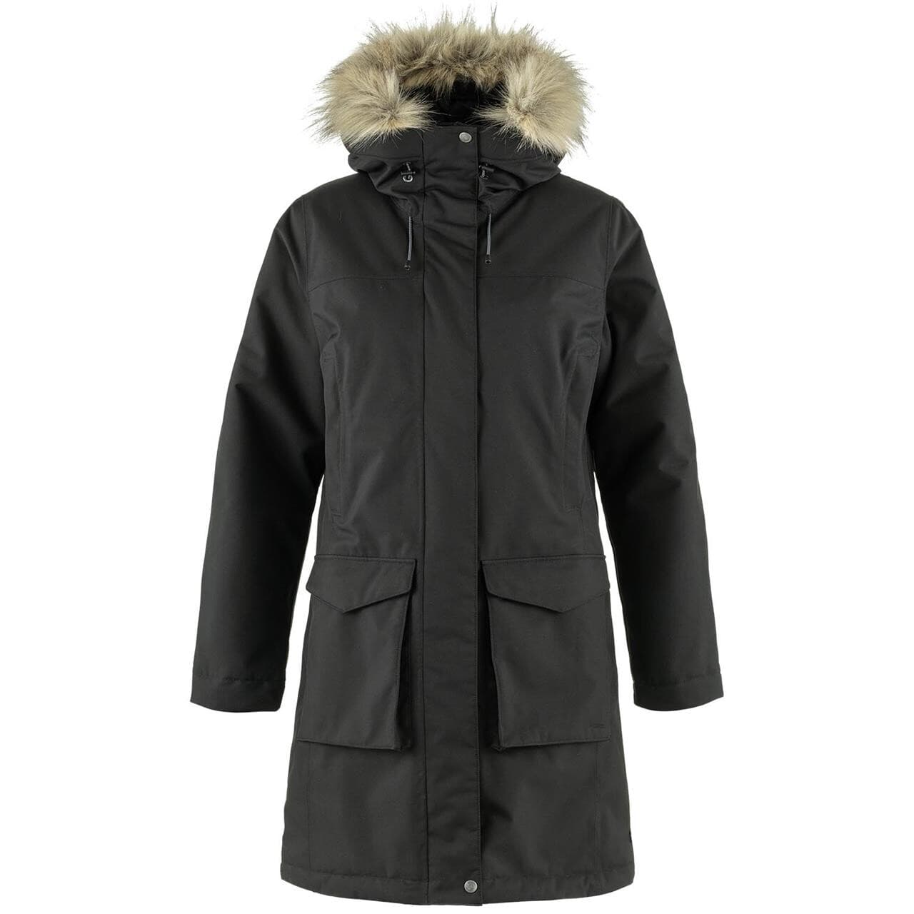 Fjällräven Womens Nuuk Lite Parka (Sort (BLACK/550) Medium)