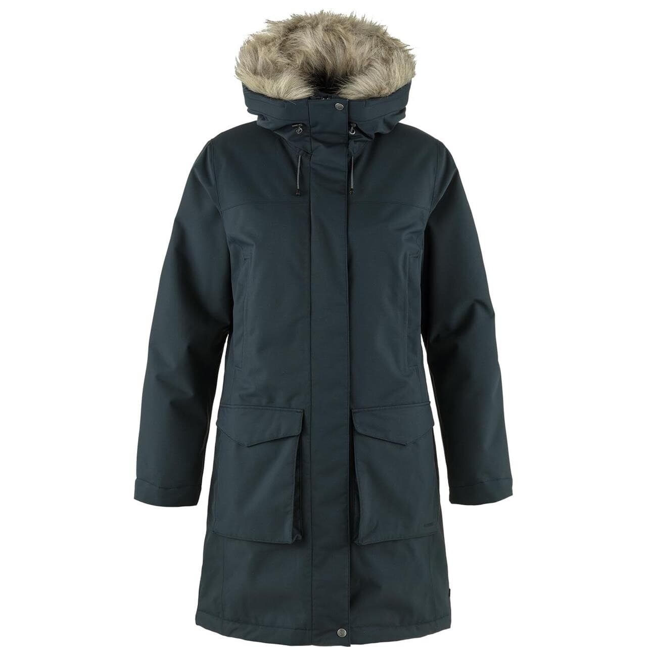 Fjällräven Womens Nuuk Lite Parka (Blå (DARK NAVY/555) XX-small)