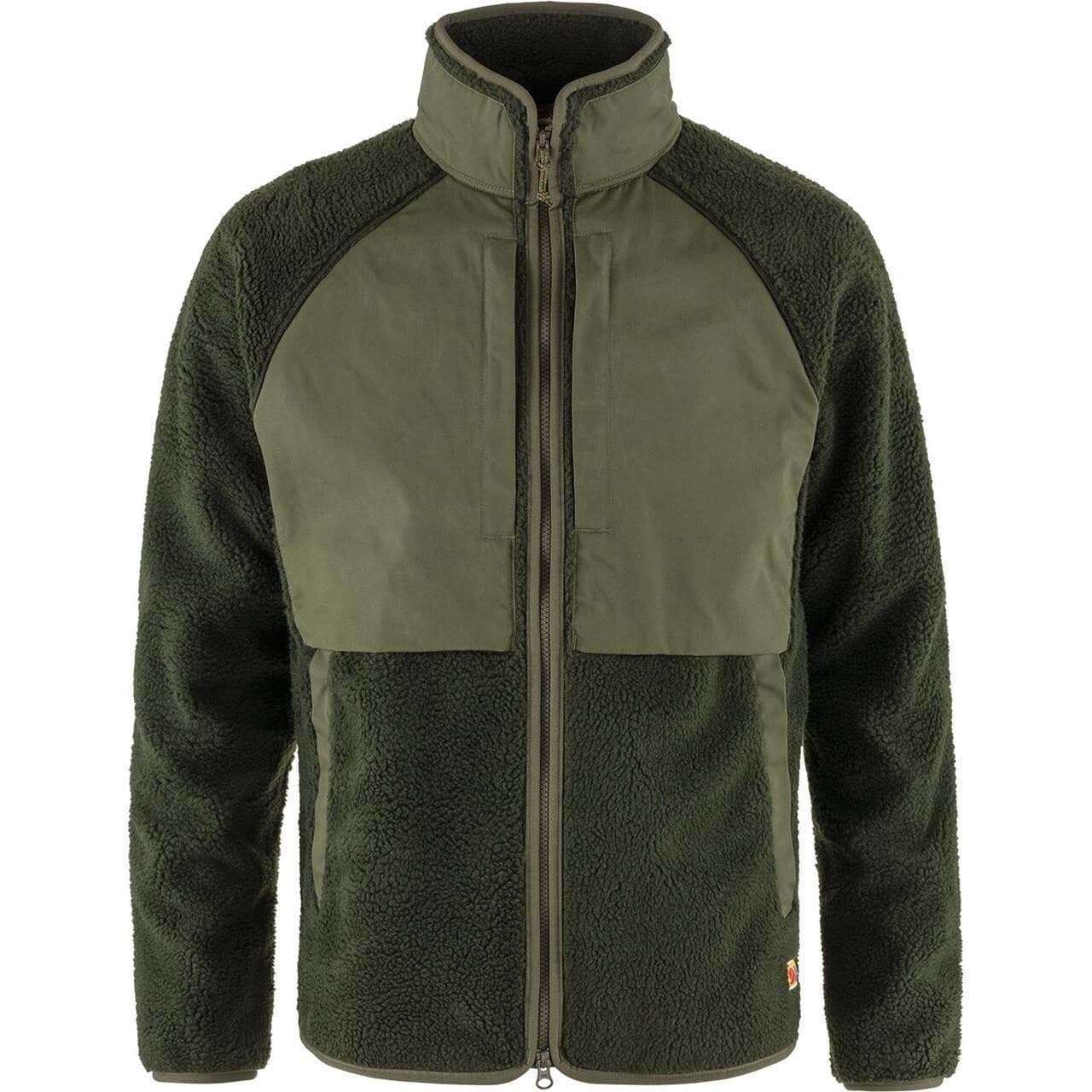 Fjällräven Mens Vardag Pile Jacket (Grøn (DEEP FOREST-LAUREL GRN/662-625) X-large)