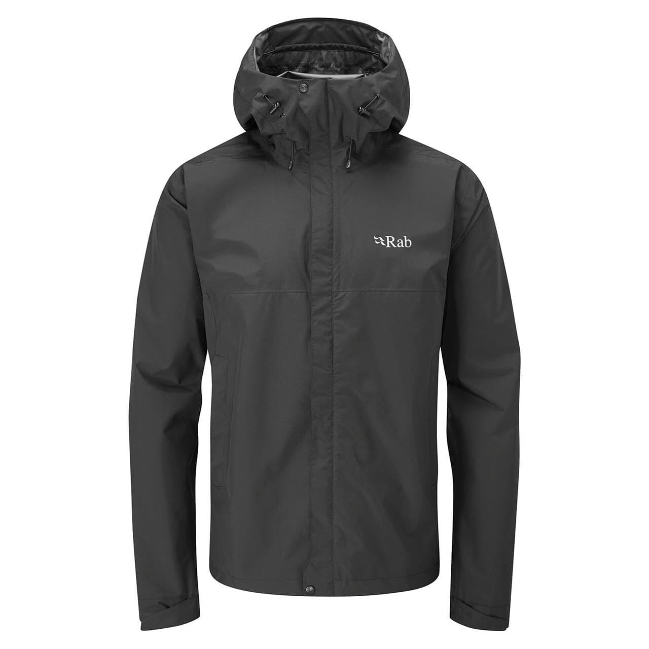 RAB Mens Downpour Eco Jacket (Sort (BLACK) Small)