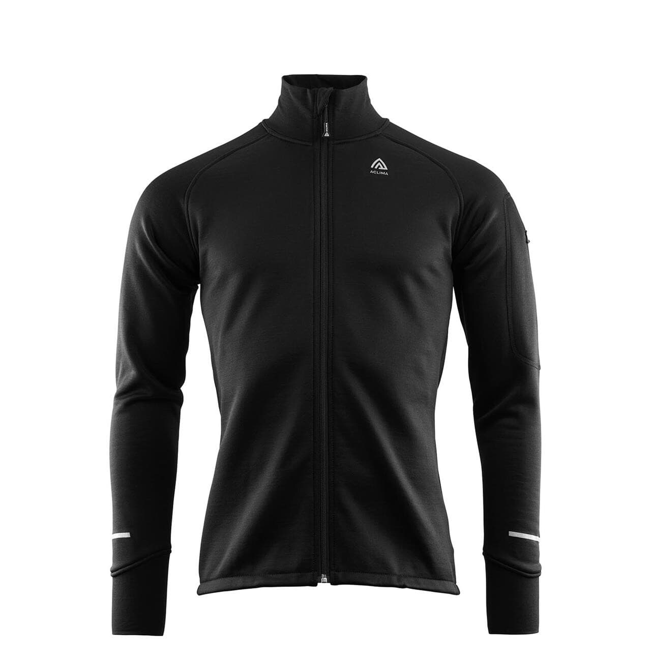 Aclima Mens WoolShell Sport Jacket (Sort (JET BLACK) Medium)