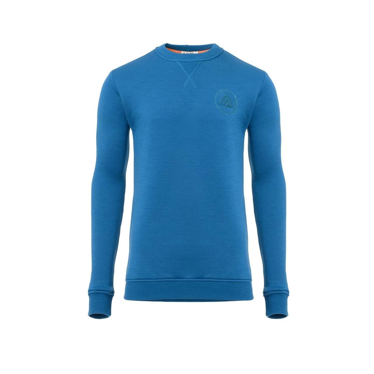 Aclima Mens Fleecewool V2 Crewneck (Blå (CORSAIR) Medium)
