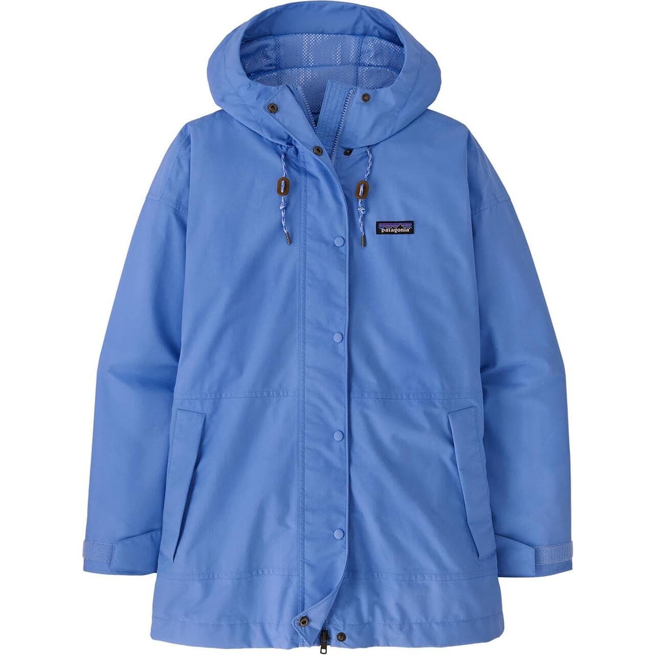 Patagonia Womens Outdoor Everyday Rain Jacket (Blå (ABUNDANT BLUE) Small)