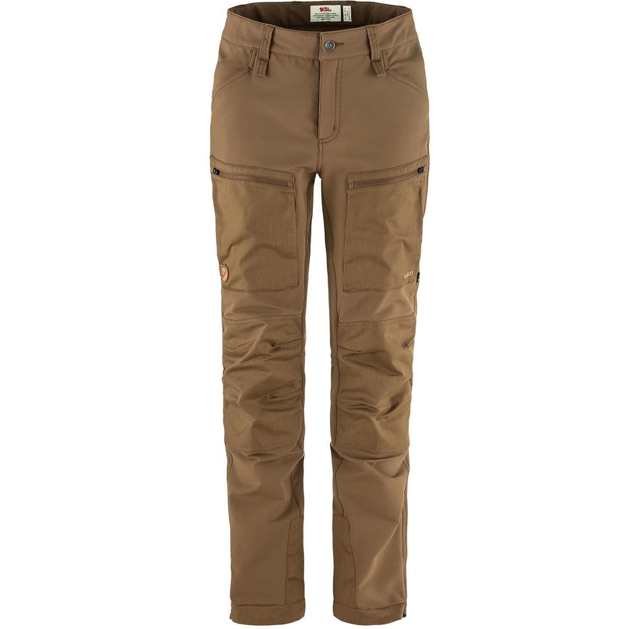 Fjällräven Womens Keb Agile Winter Trousers (Brun (WOOD BROWN/265) 34)