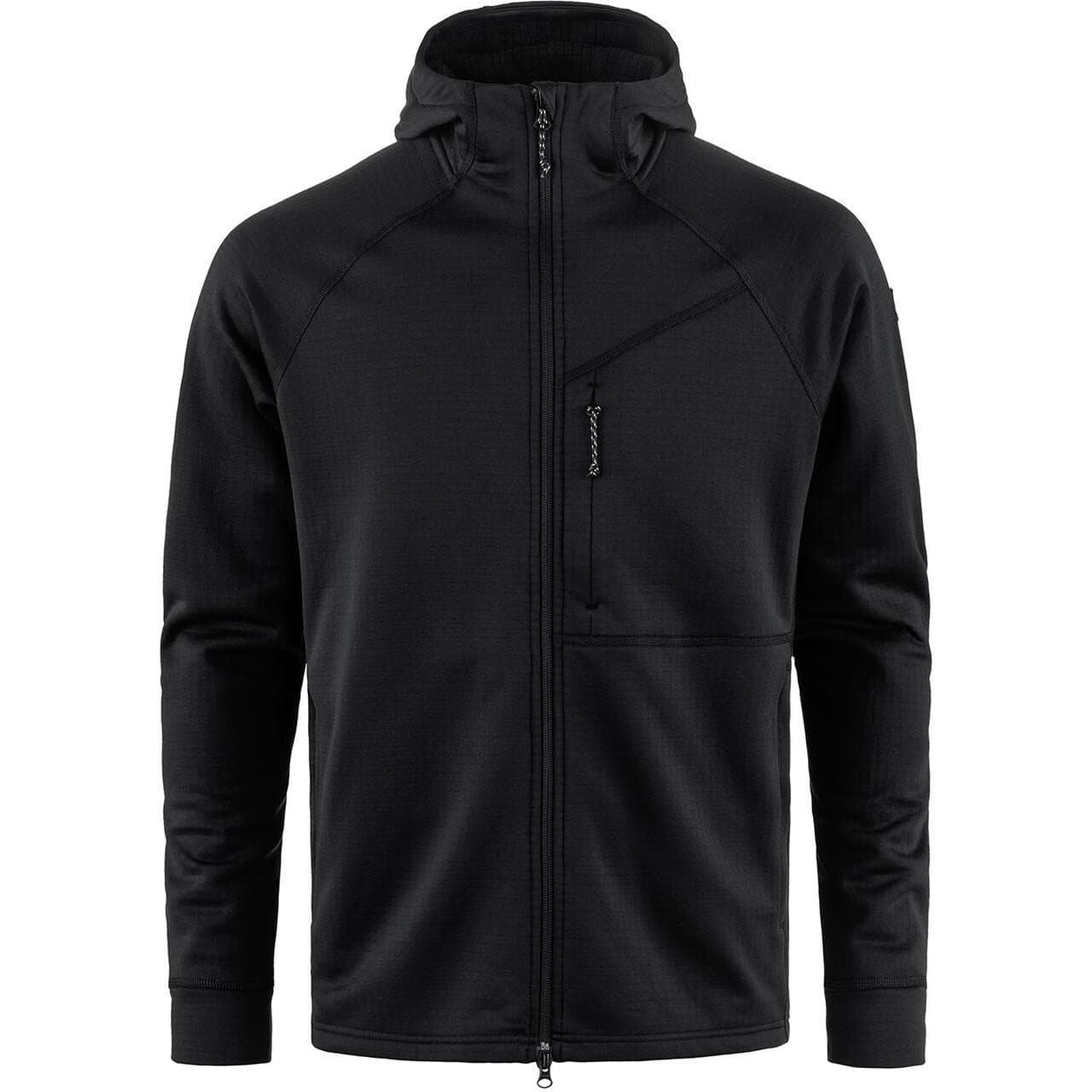 Fjällräven Mens Abisko Grid Fleece Hoodie (Sort (BLACK/550) XX-large)