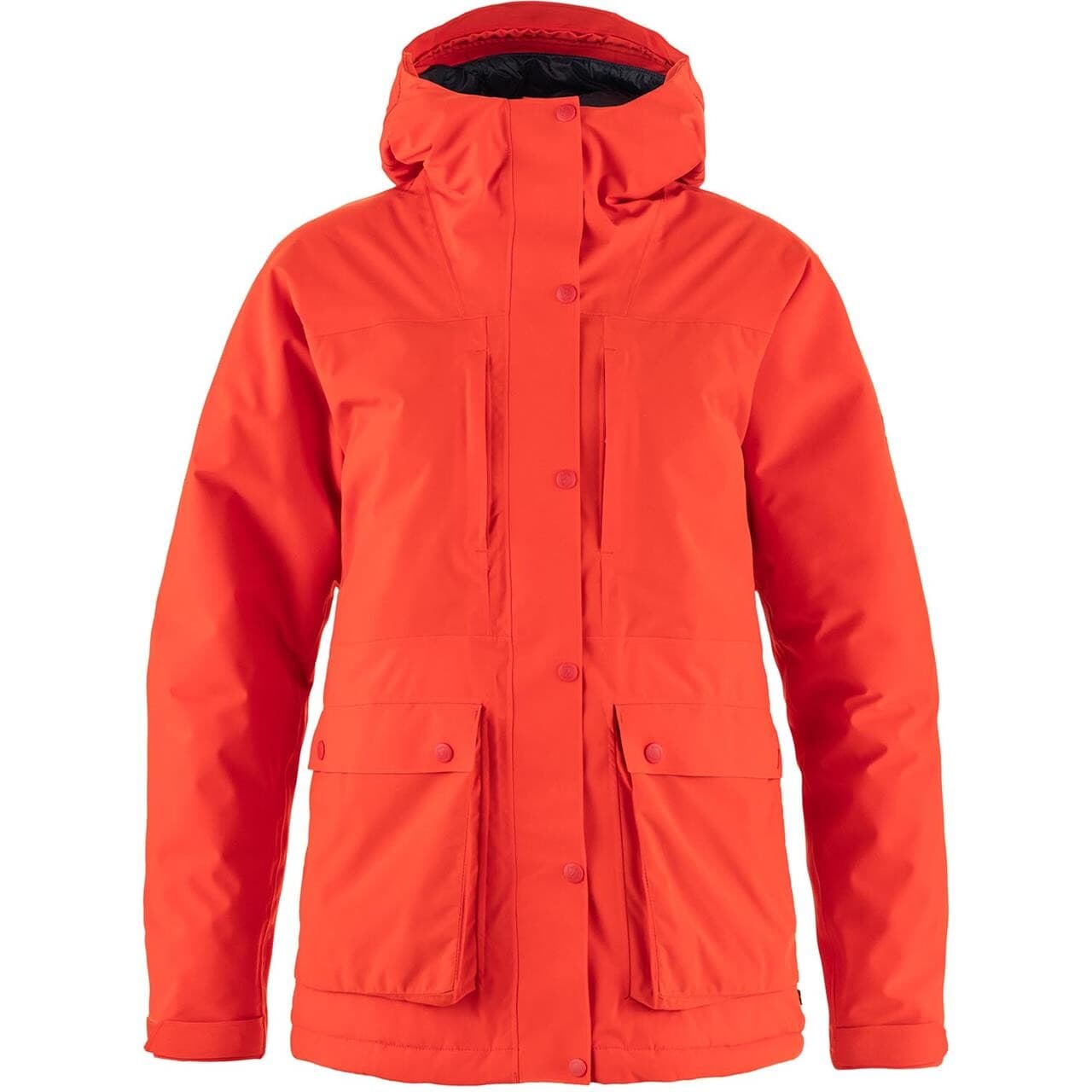 Fjällräven Womens Hc Hydratic Padded Jacket (Orange (FLAME ORANGE/214) Medium)