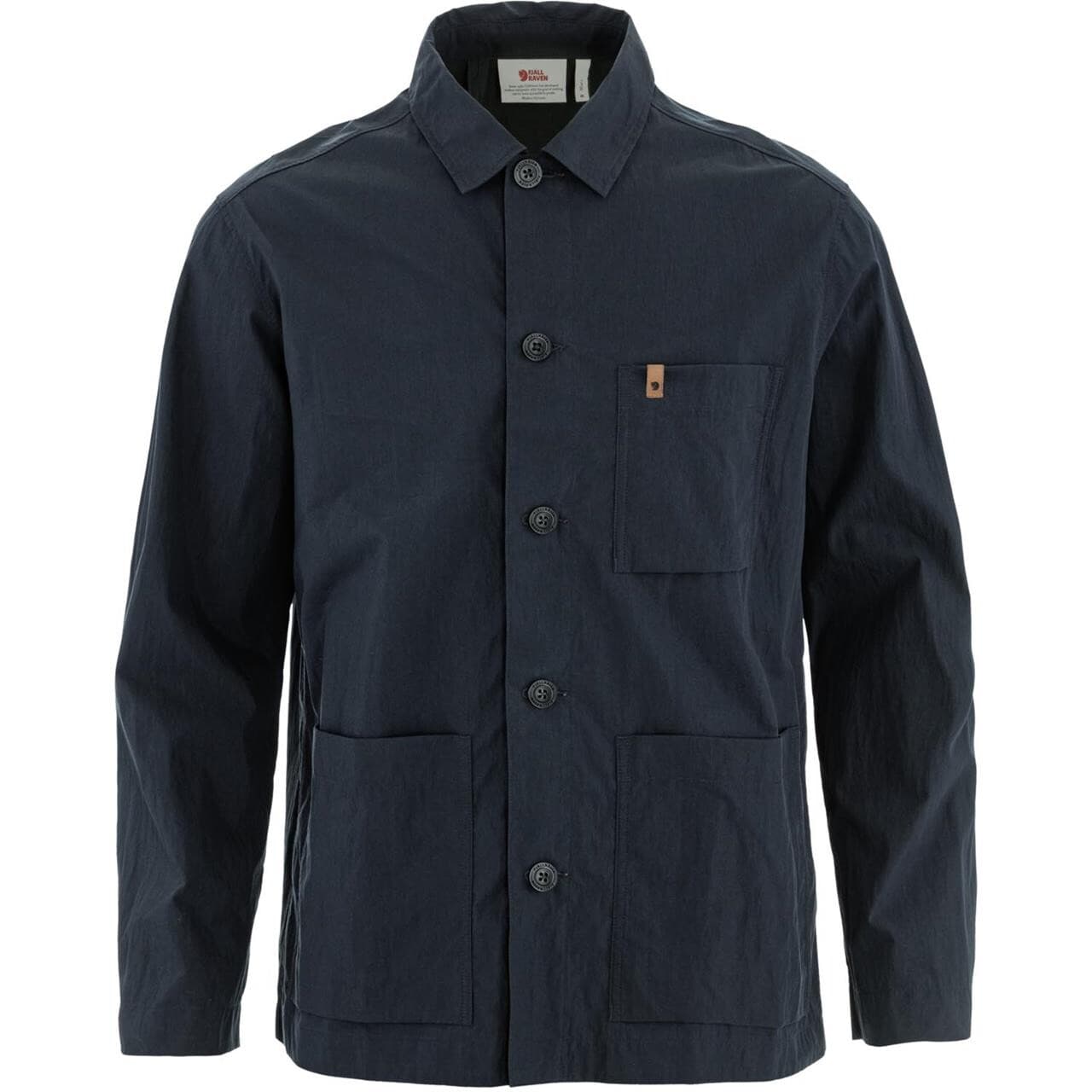 Fjällräven Mens Fjällräven Lite Overshirt (Blå (DARK NAVY/555) Medium)