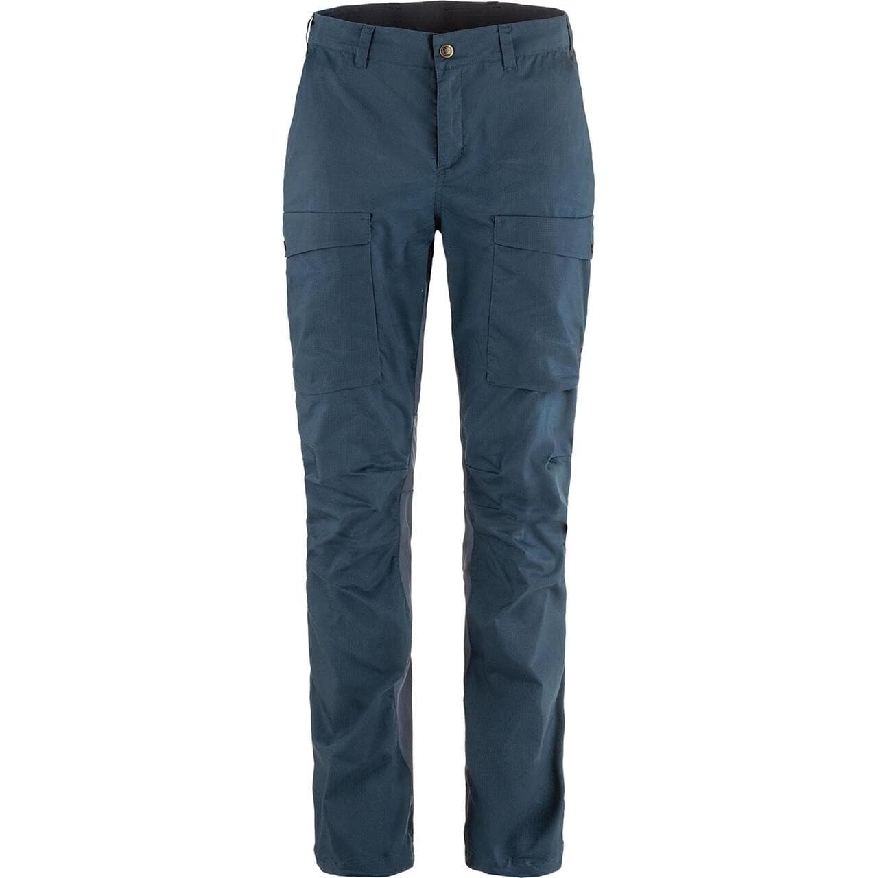 Fjällräven Womens Abisko Hybrid Trail Trousers (Blå (NAVY/560) 46 lang)
