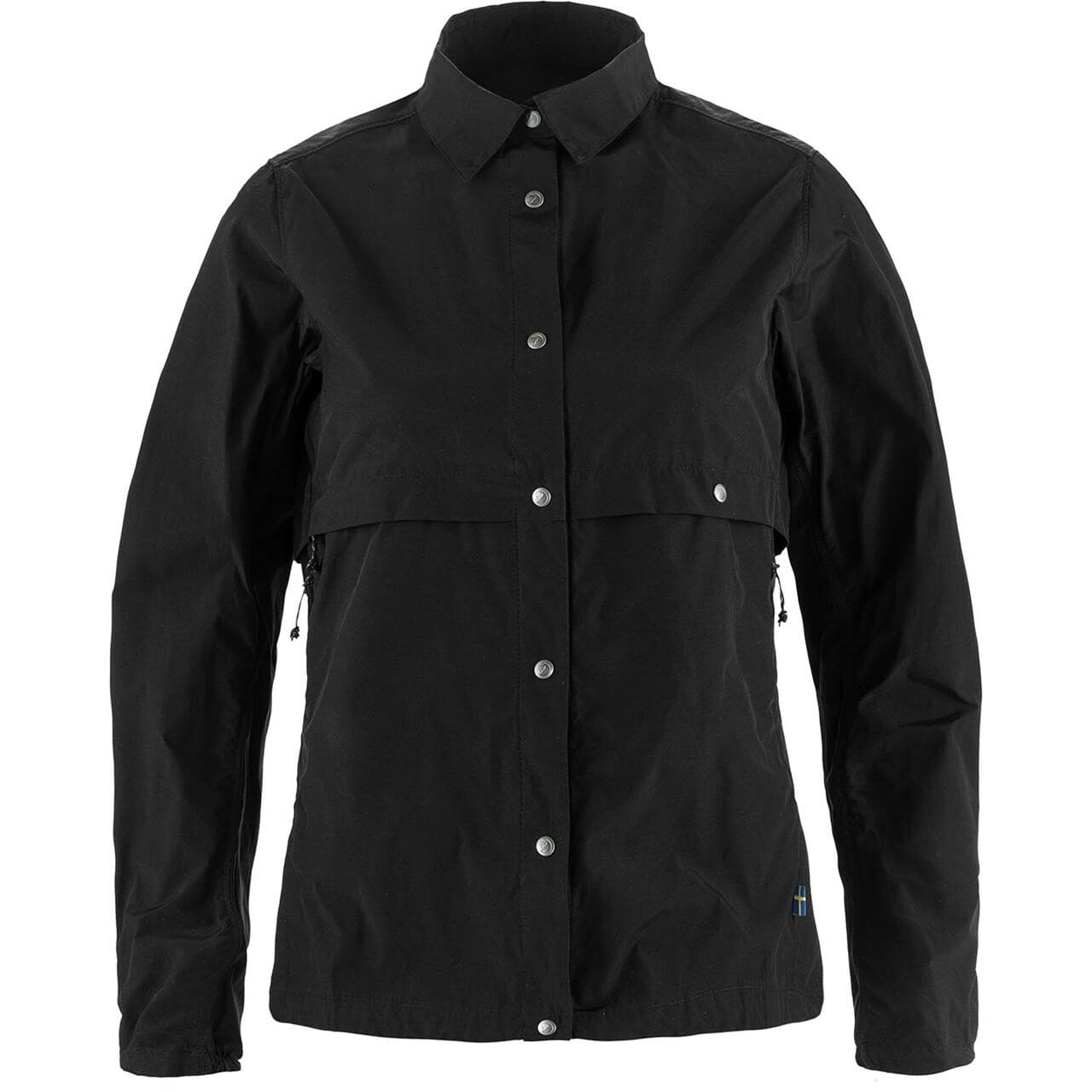 Fjällräven Womens Hoja Rider's Wind Jacket (Sort (BLACK/550) XX-small)