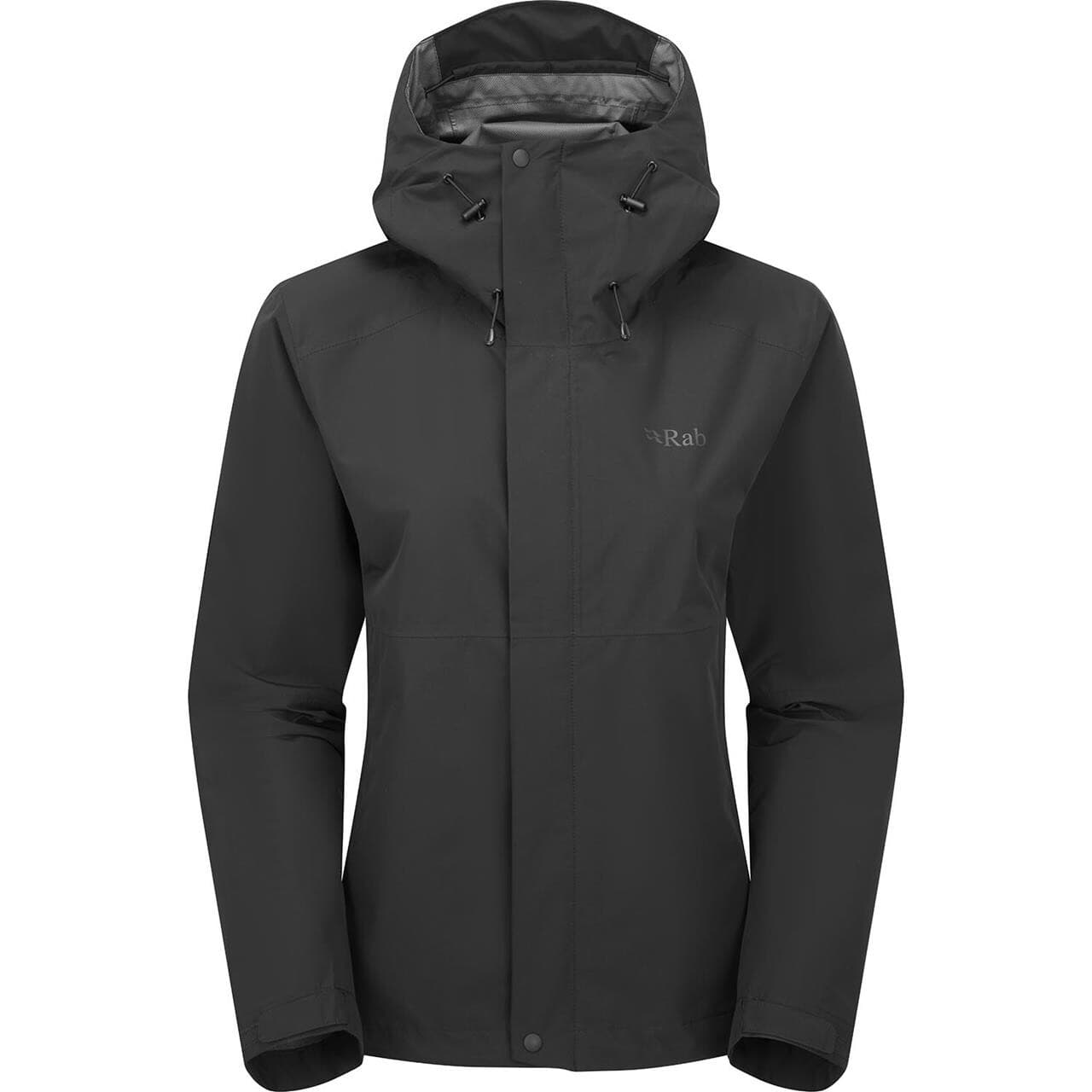 RAB Womens Downpour Jacket (Sort (BLACK) Small)