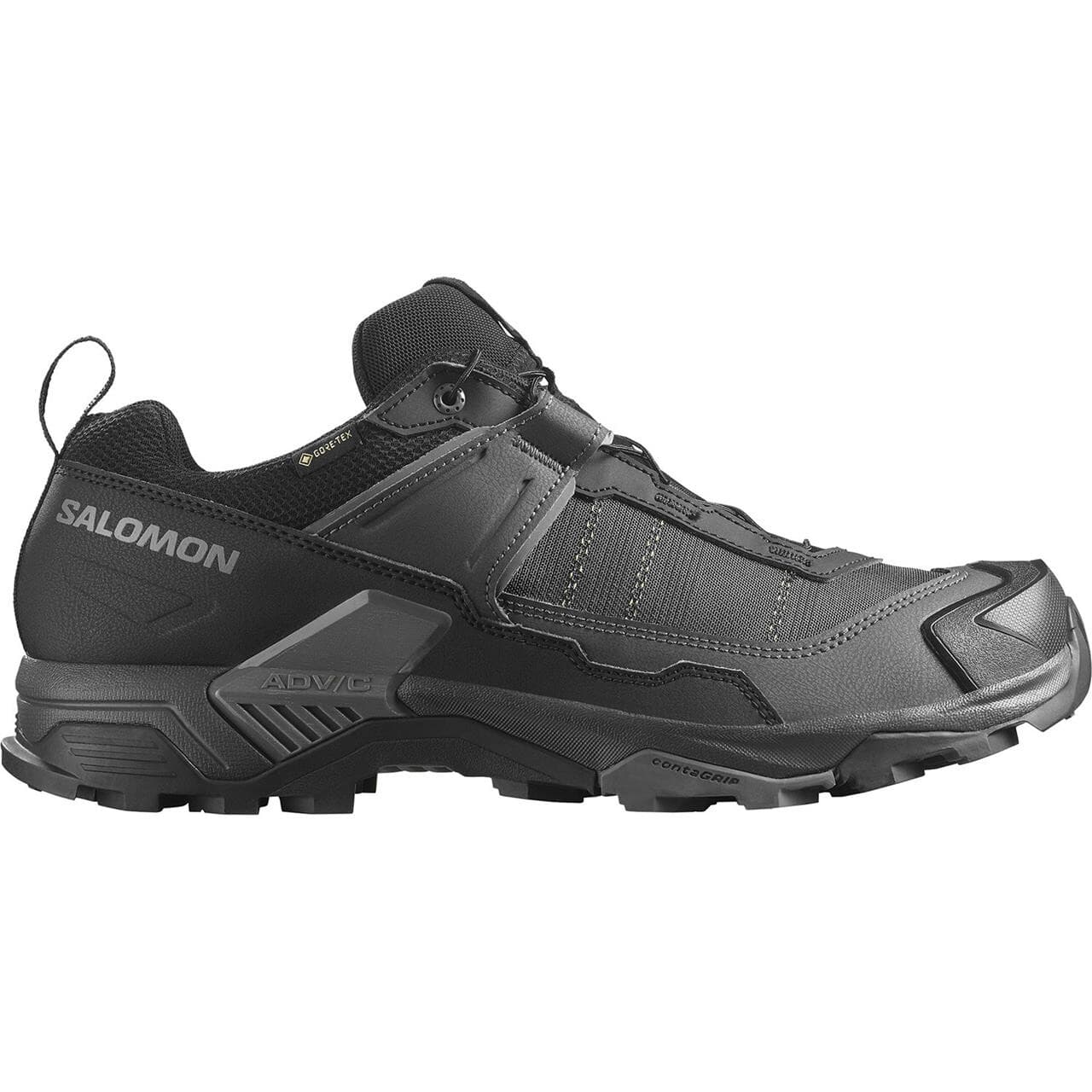 Salomon Mens X Ultra 5 GTX (Sort (BLACK/ASPHALT/CASTLEROCK) 47 1/3)