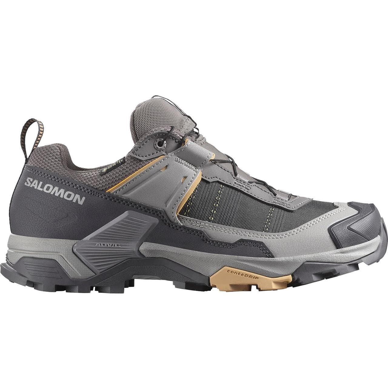 Salomon Womens X Ultra 5 GTX (Grå (PLUM KITTEN/NINEIRON/SOFT CL) 42 2/3)