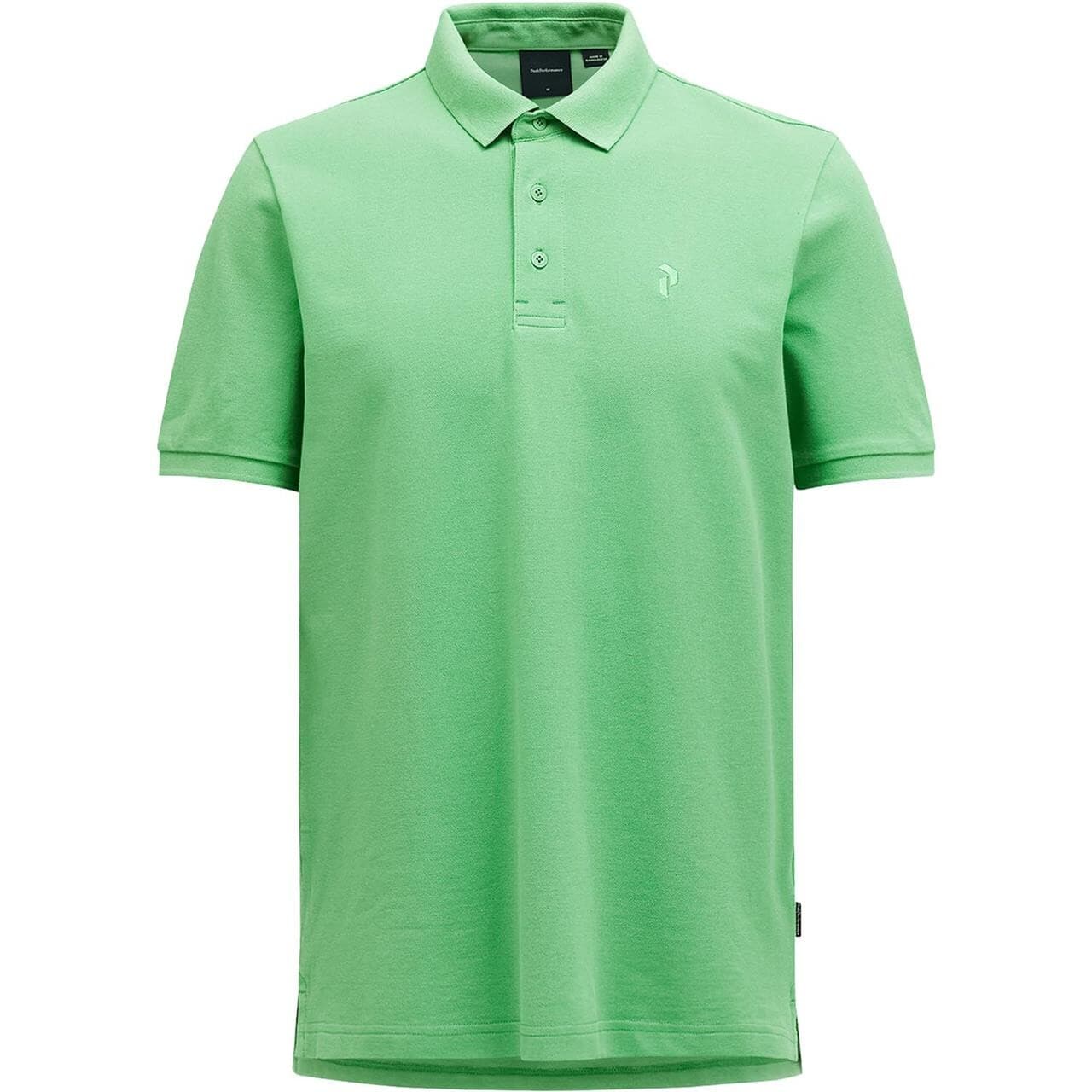 Peak Performance Mens Classic Cotton Polo (Grøn (PEPPERMINT) Large)