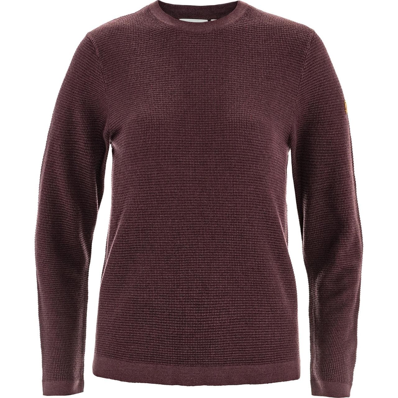 Fjällräven Womens Övik Lite Knit Sweater (Rød (PORT/357) XX-small)
