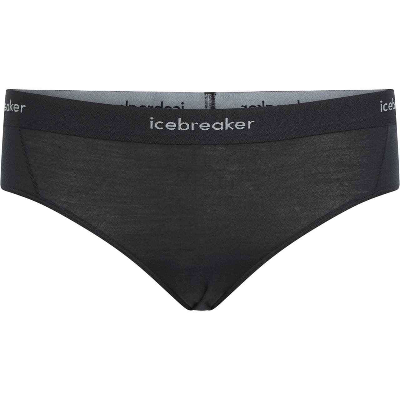 Icebreaker Womens Merino Blnd 125 Cool-lite Sprite Hipster (Sort (BLACK) Small)