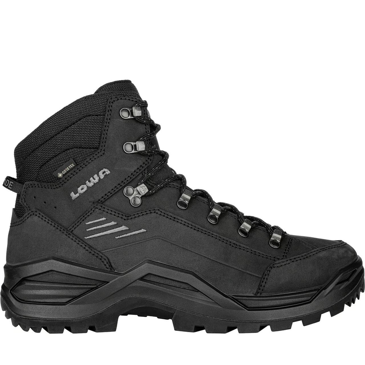 Lowa Mens Renegade Evo GTX Mid Wide (Sort (DEEP BLACK) 46)
