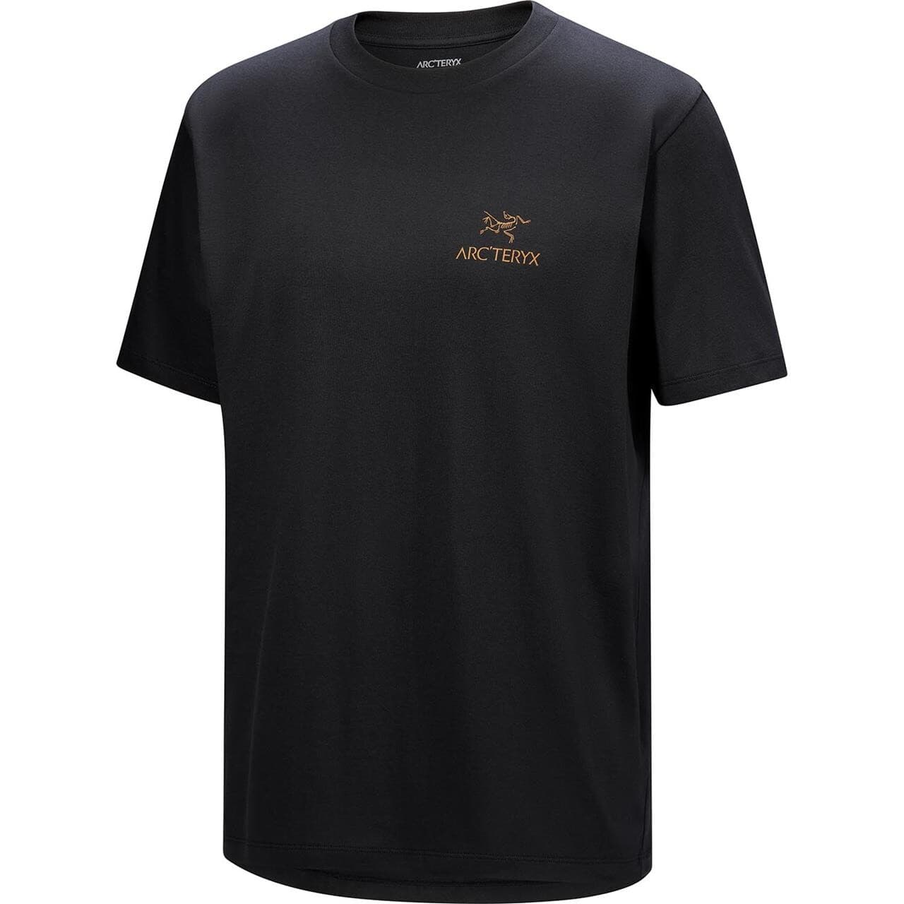 Arcteryx Mens Kragg SL Cotton Bird Word S/S (Sort (24K BLACK) Small)