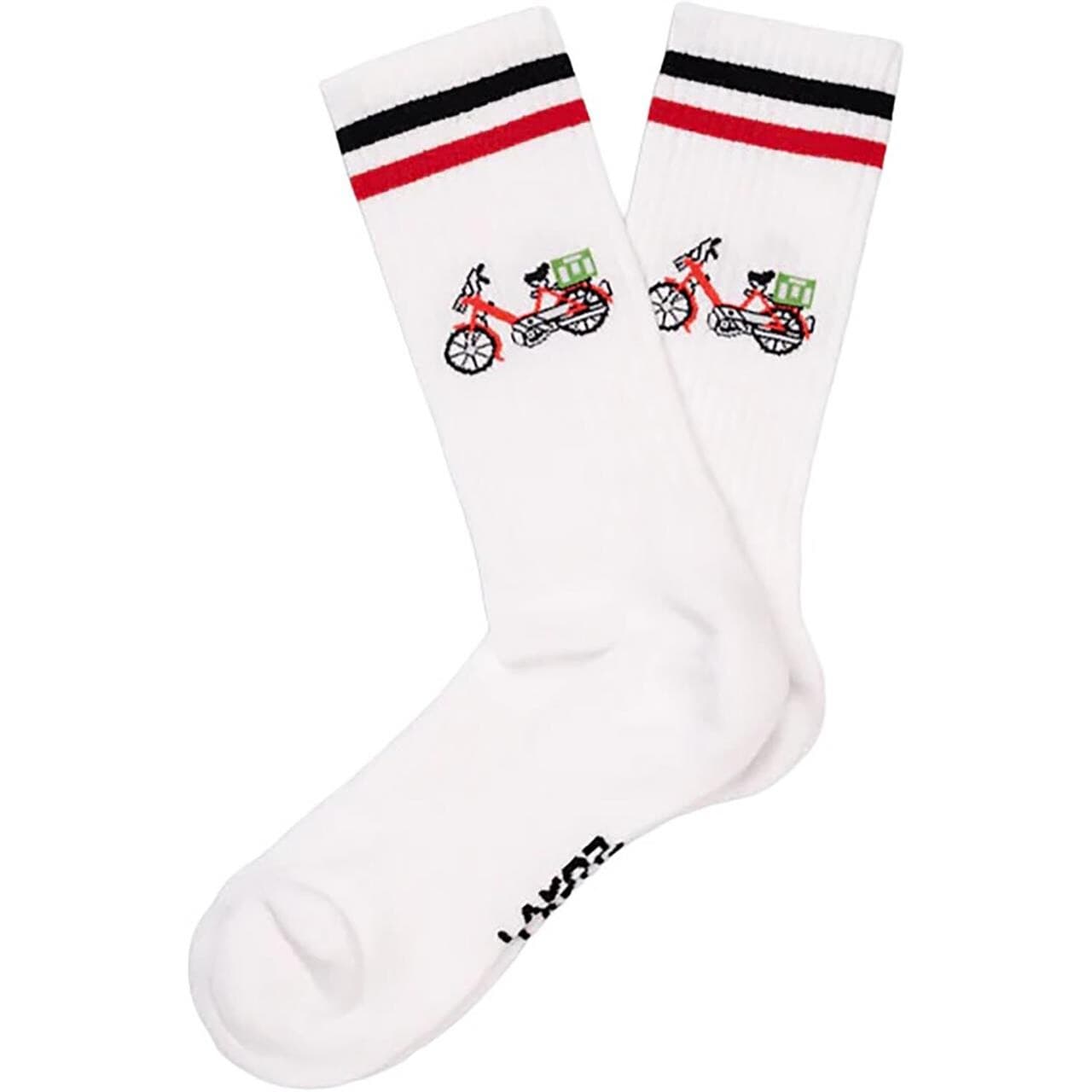 Lakor Red Maxi Socks (Hvid (WHITE) 43-46)