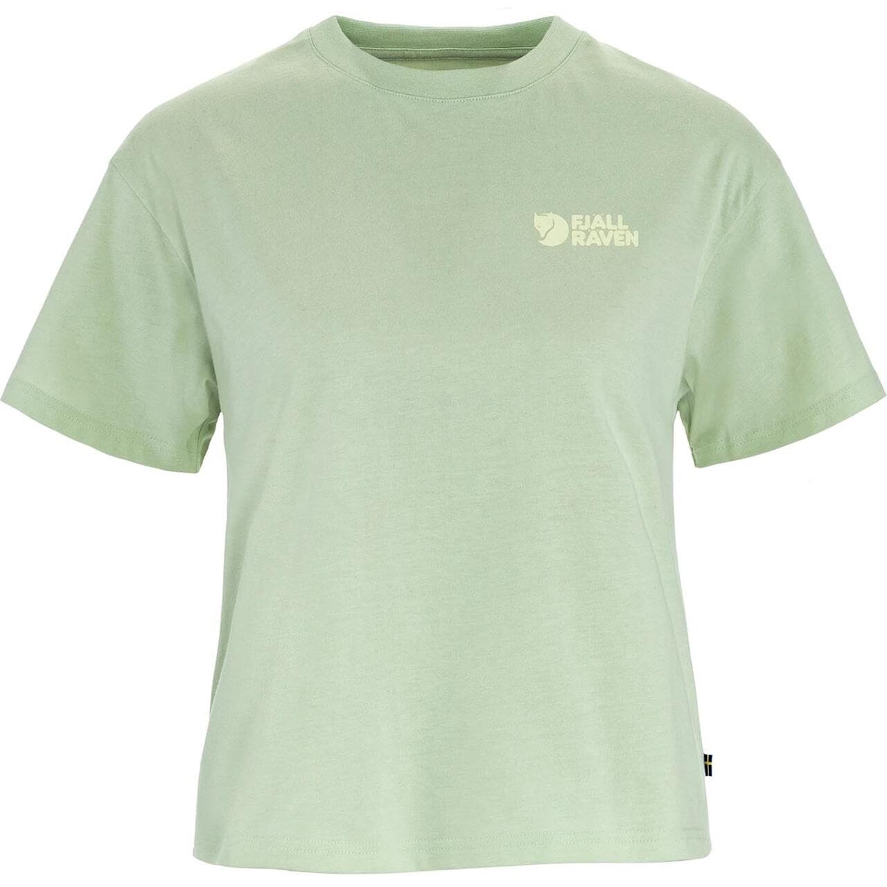 Fjällräven Womens Forest Walk T-shirt (Grøn (SOFT JADE/637) X-small)