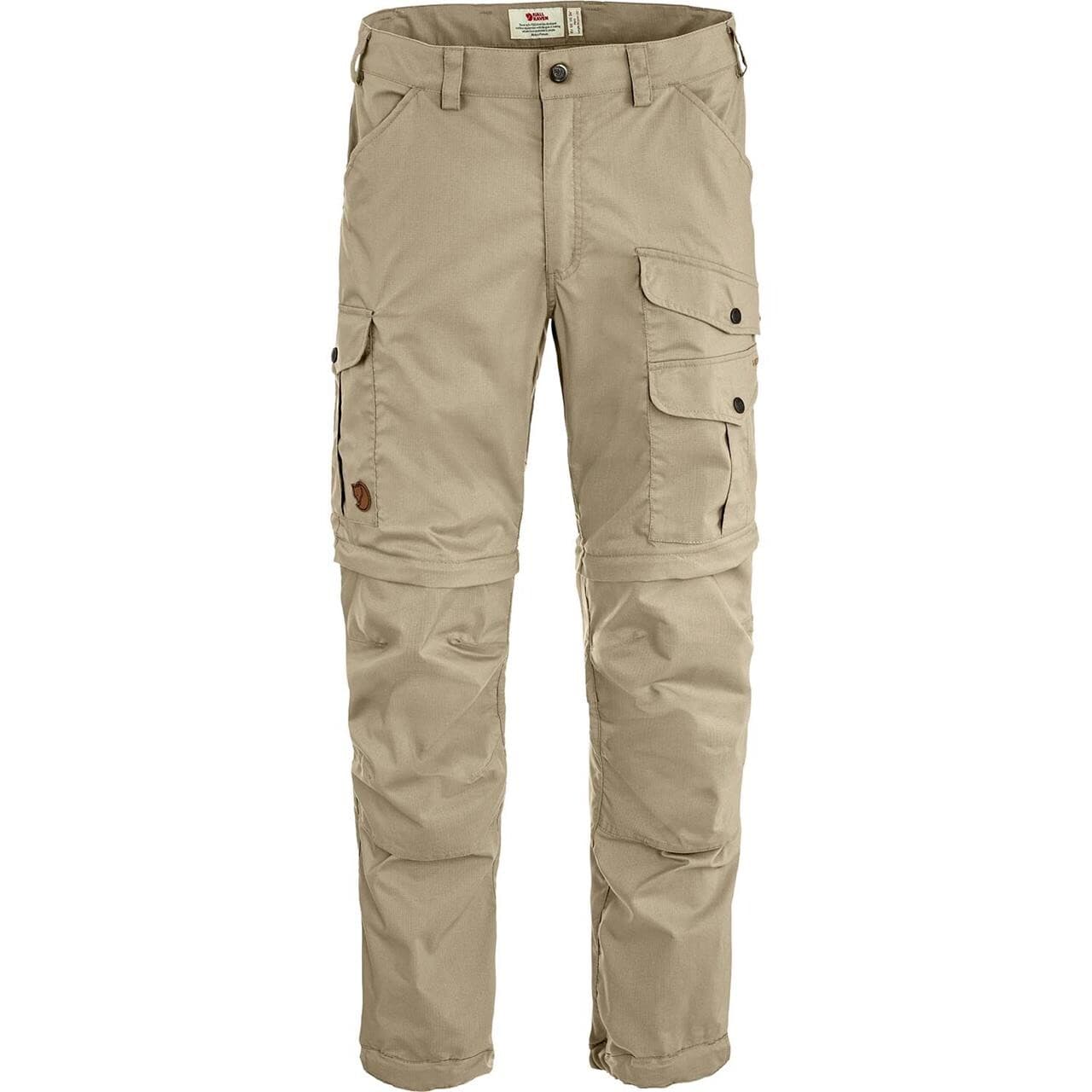 Fjällräven Mens Vidda Pro Lite Zip-off Trousers (Grå (FOSSIL/118) 48 lang)