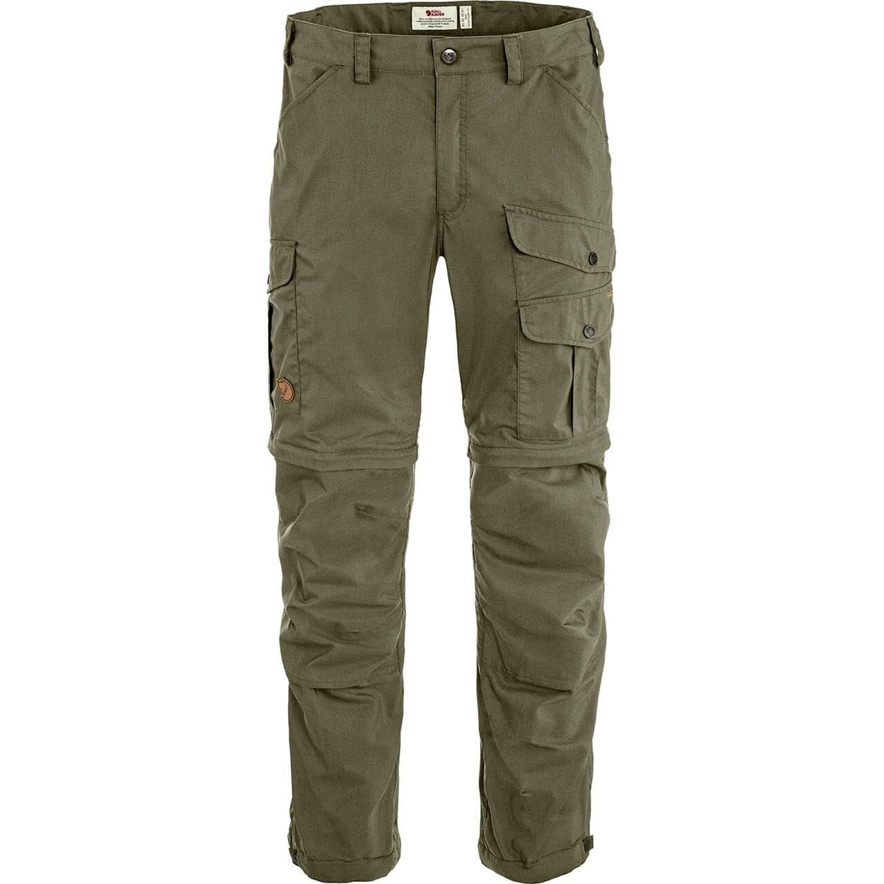 Fjällräven Mens Vidda Pro Lite Zip-off Trousers (Grøn (LAUREL GREEN/625) 48 lang)