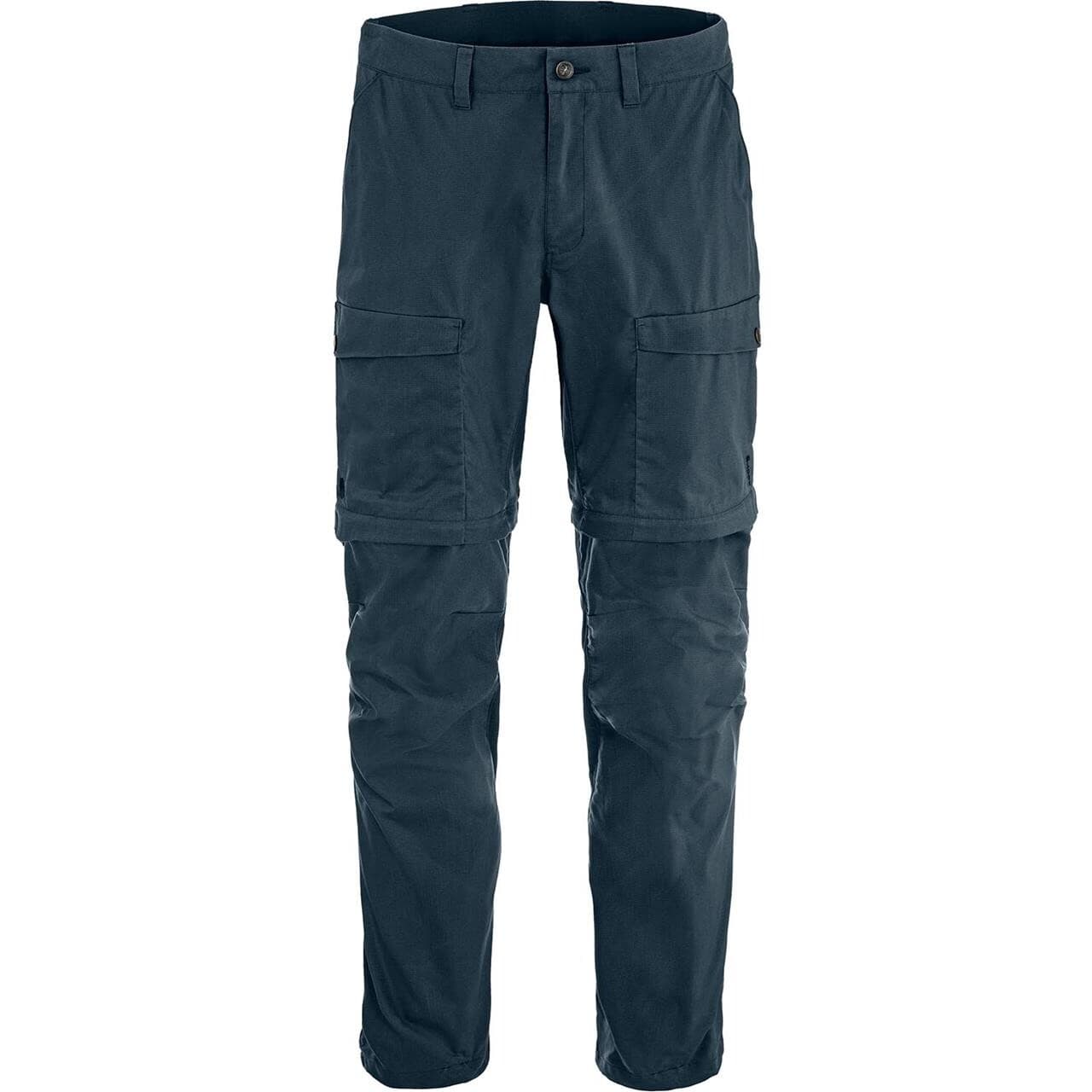 Fjällräven Mens Abisko Hybrid Trail Trousers Zip-off (Blå (NAVY/560) 52)