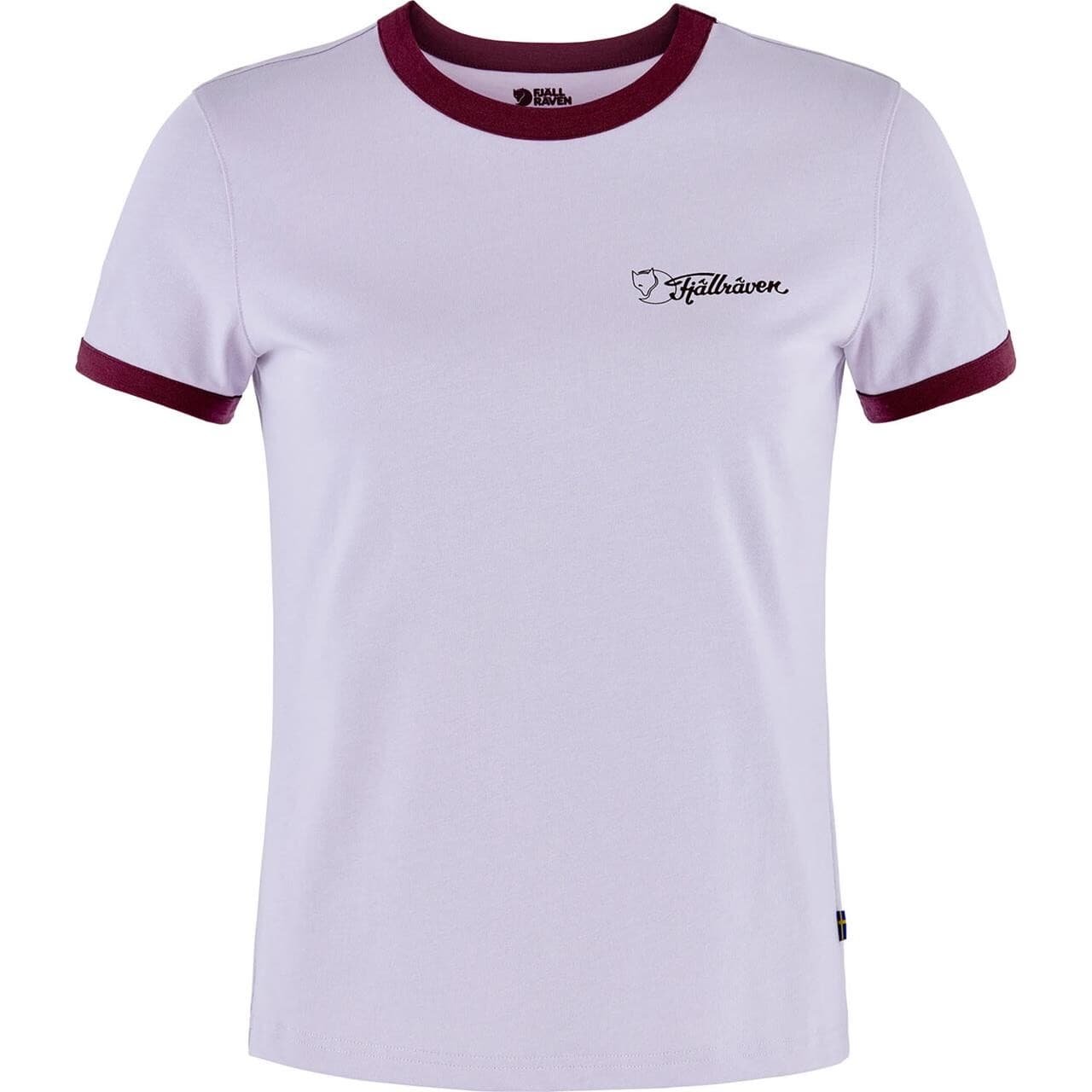 Fjällräven Womens Retro T-shirt (Lilla (LAVENDER MIST-PORT/452-357) Medium)