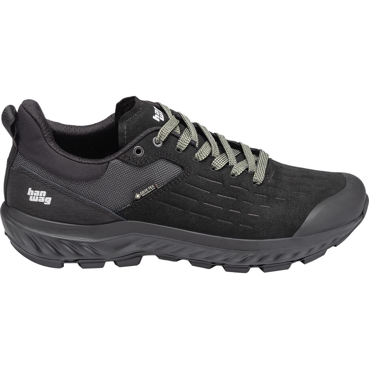 Hanwag Mens Kaduro Low GTX (Sort (BLACK/ASPHALT) 45)