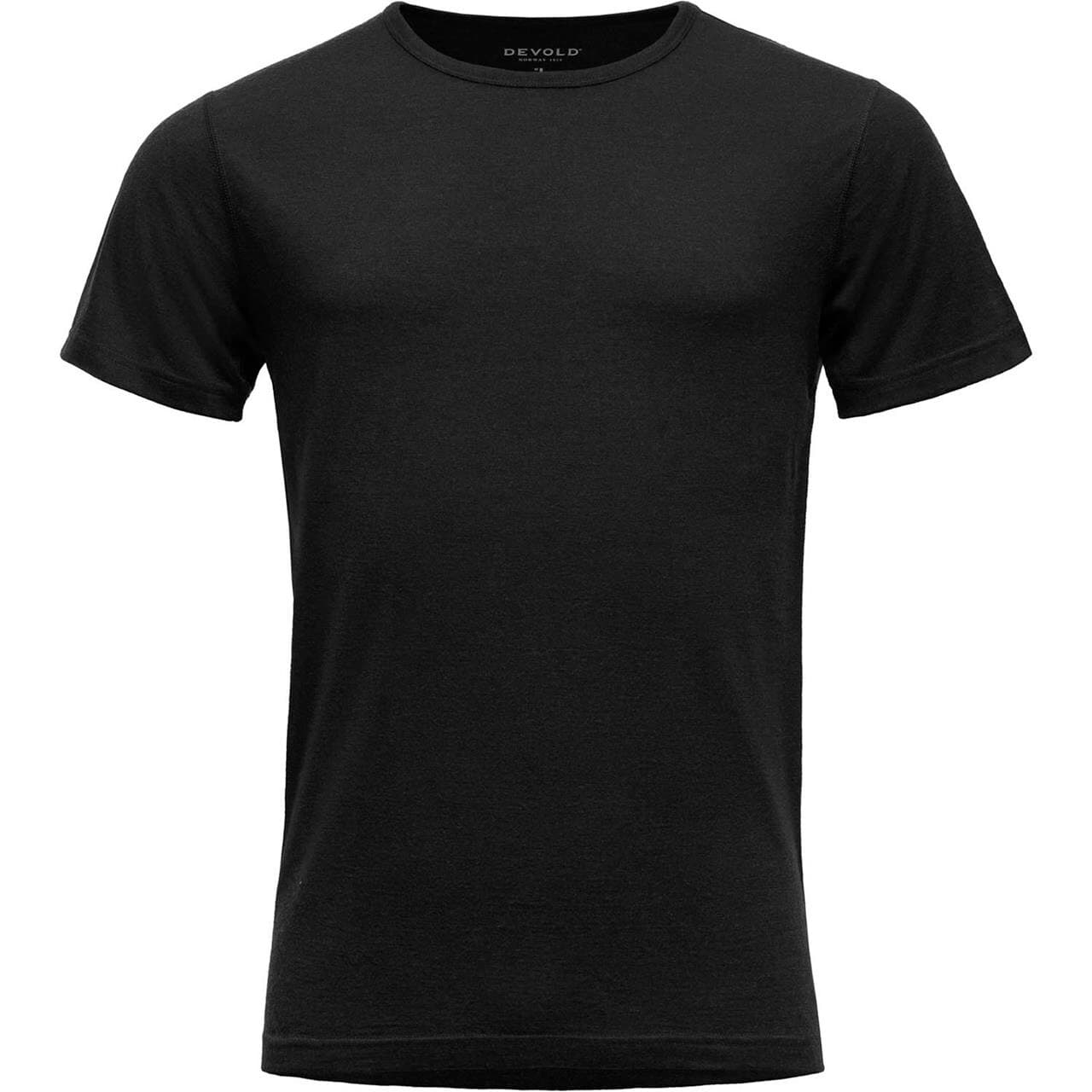 Devold Mens Breeze Plus Merino 200 T-shirt (Sort (BLACK) Large)