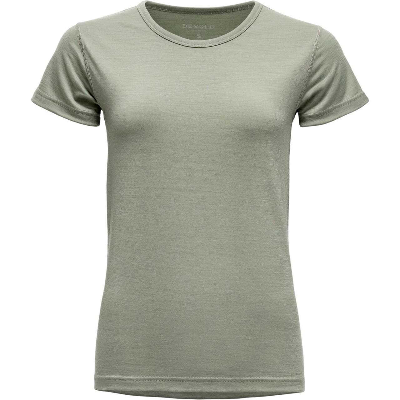 Devold Womens Breeze Plus Merino 200 T-shirt (Grå (FOG) X-large)