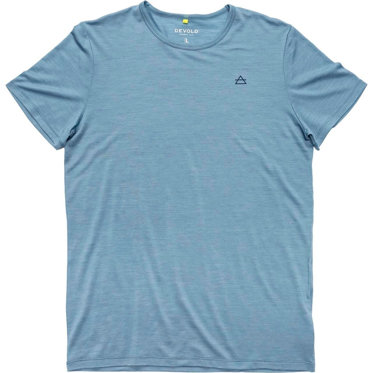 Devold Mens Active Tee (Blå (SKYBLUE) X-large)