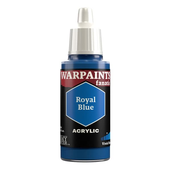 Army Painter Warpaints Fanatic: Acrylics - Royal Blue - WP3027